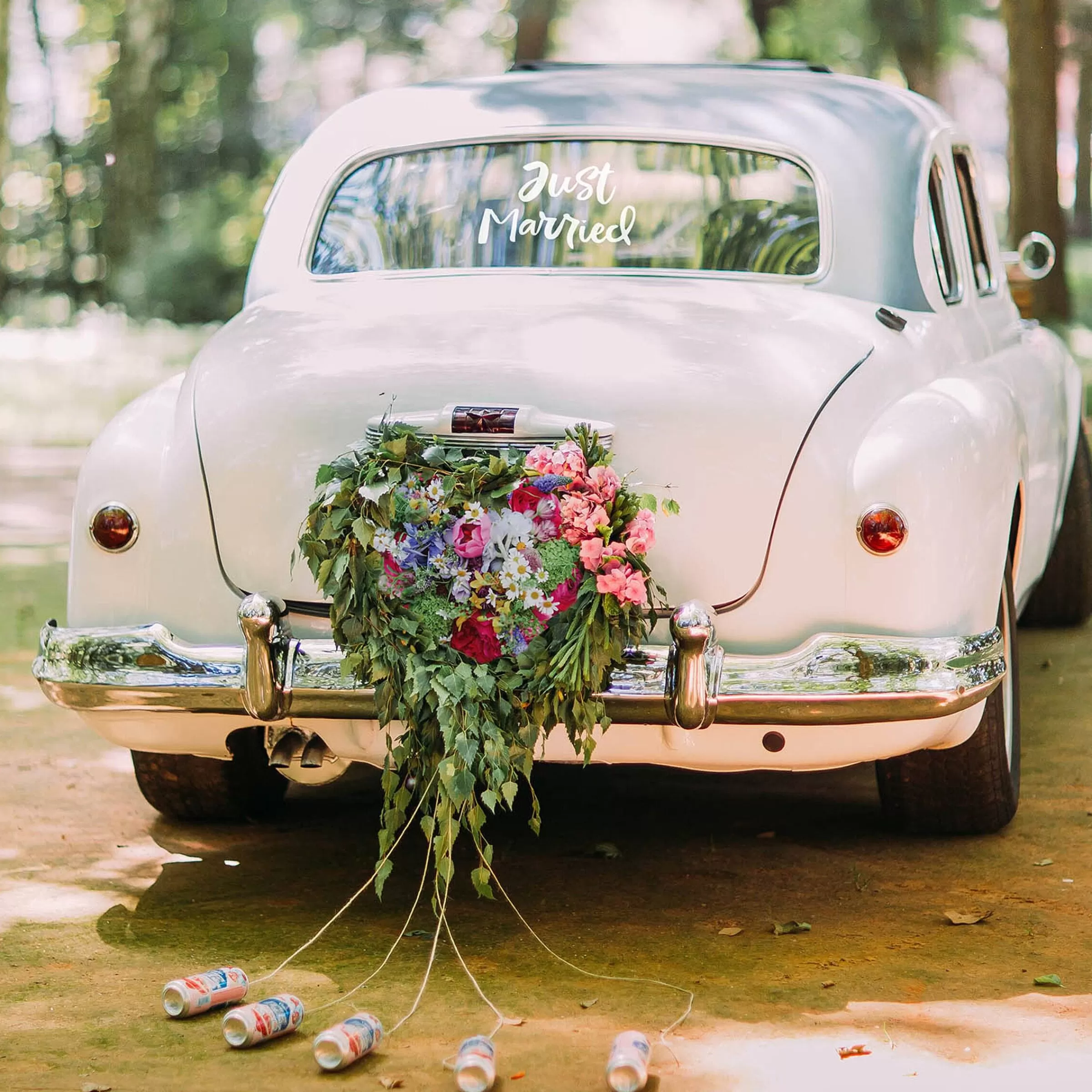 Depot Autocollant Pour Voiture Just Married Cheap