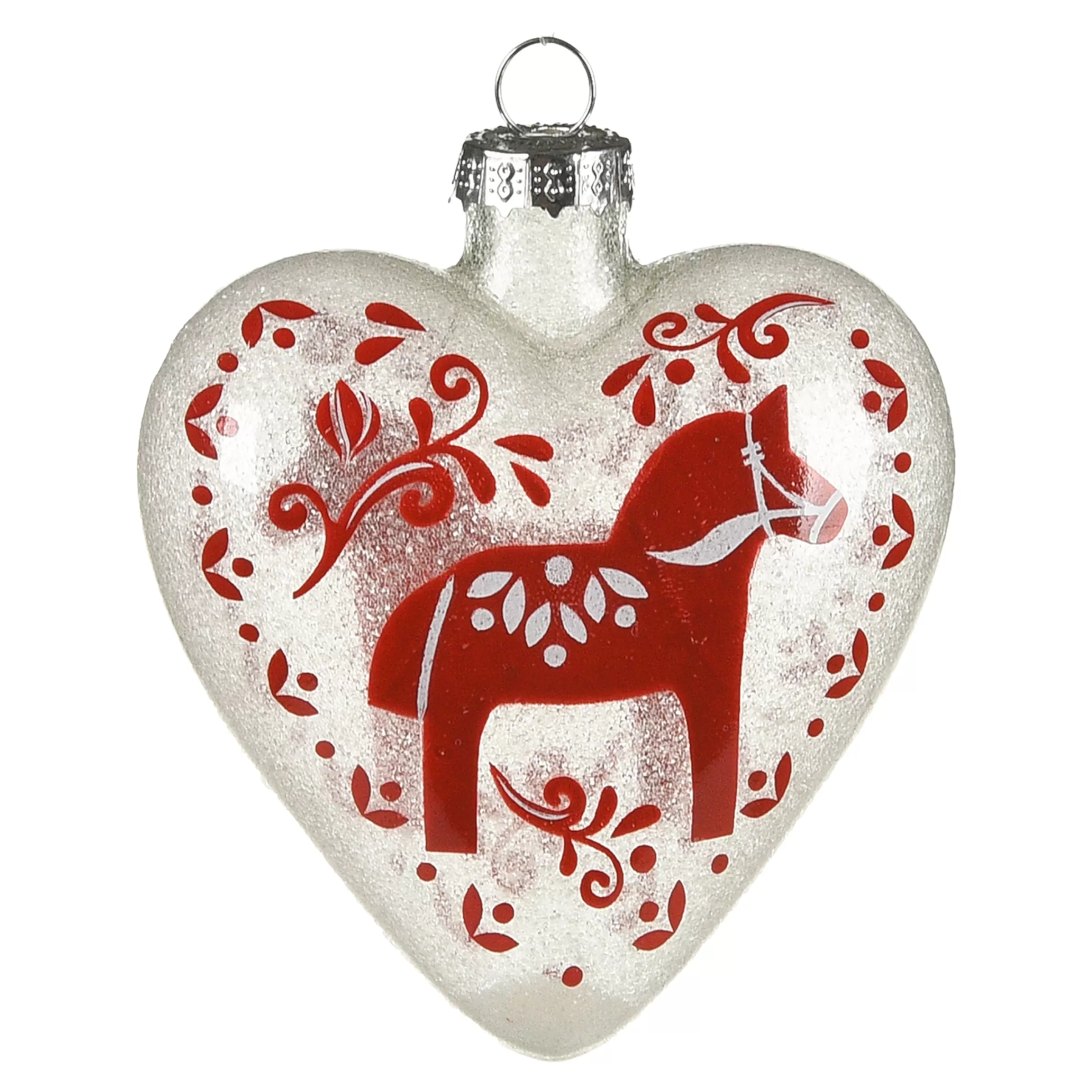 Depot Bijoux D'Arbre En Verre Coeur Folklore