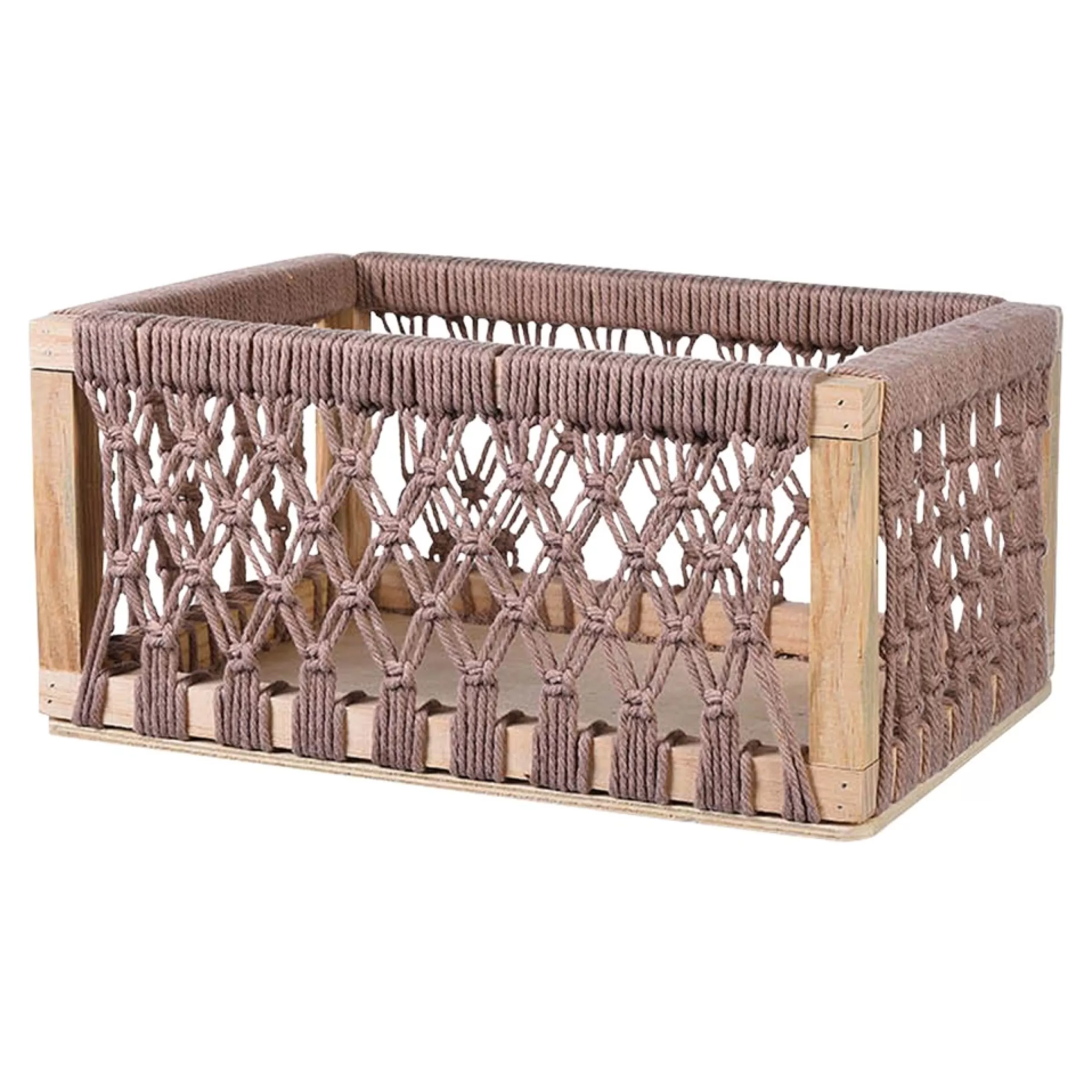 Depot Boite De Rangement En Macrame Clearance