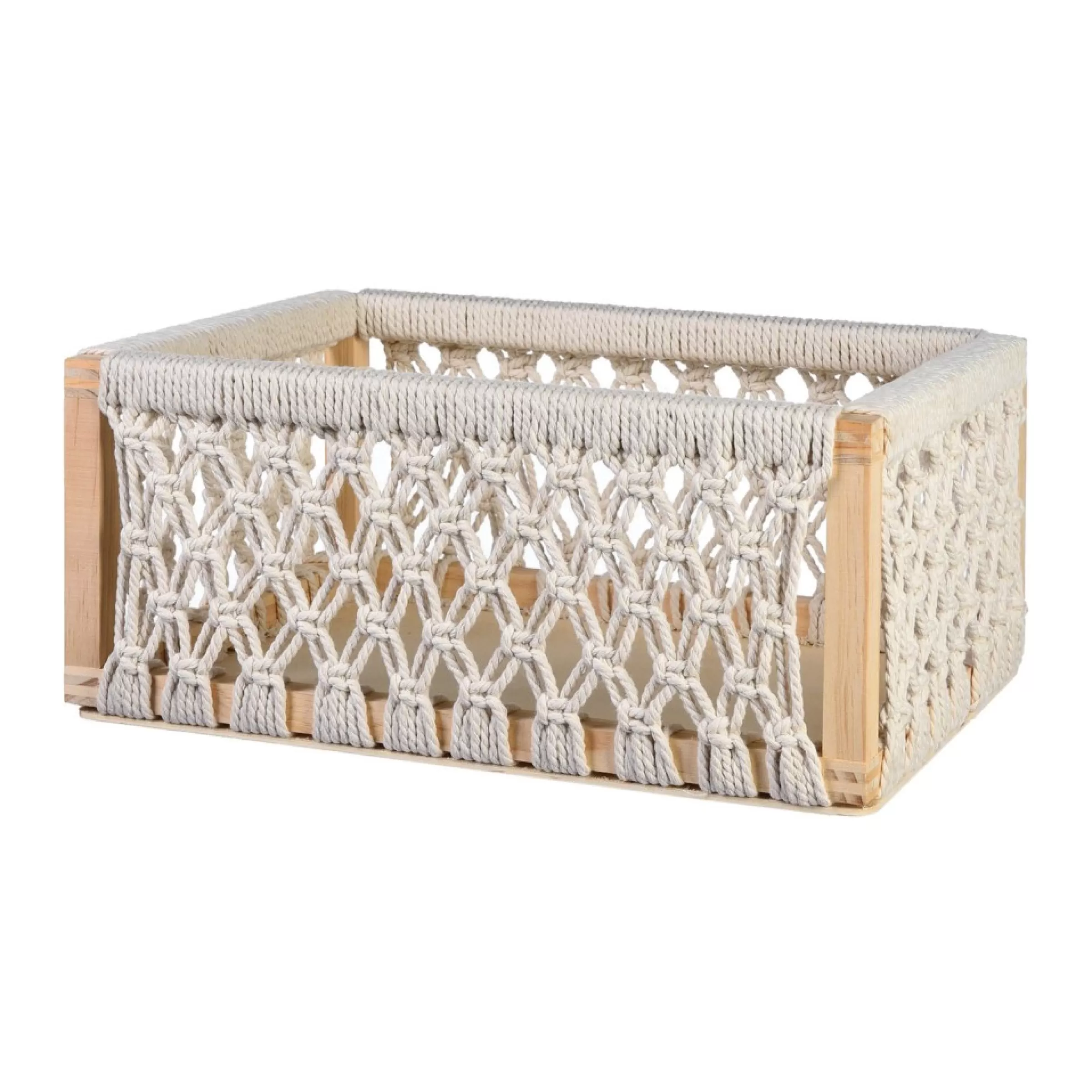 Depot Boite De Rangement En Macrame Cheap