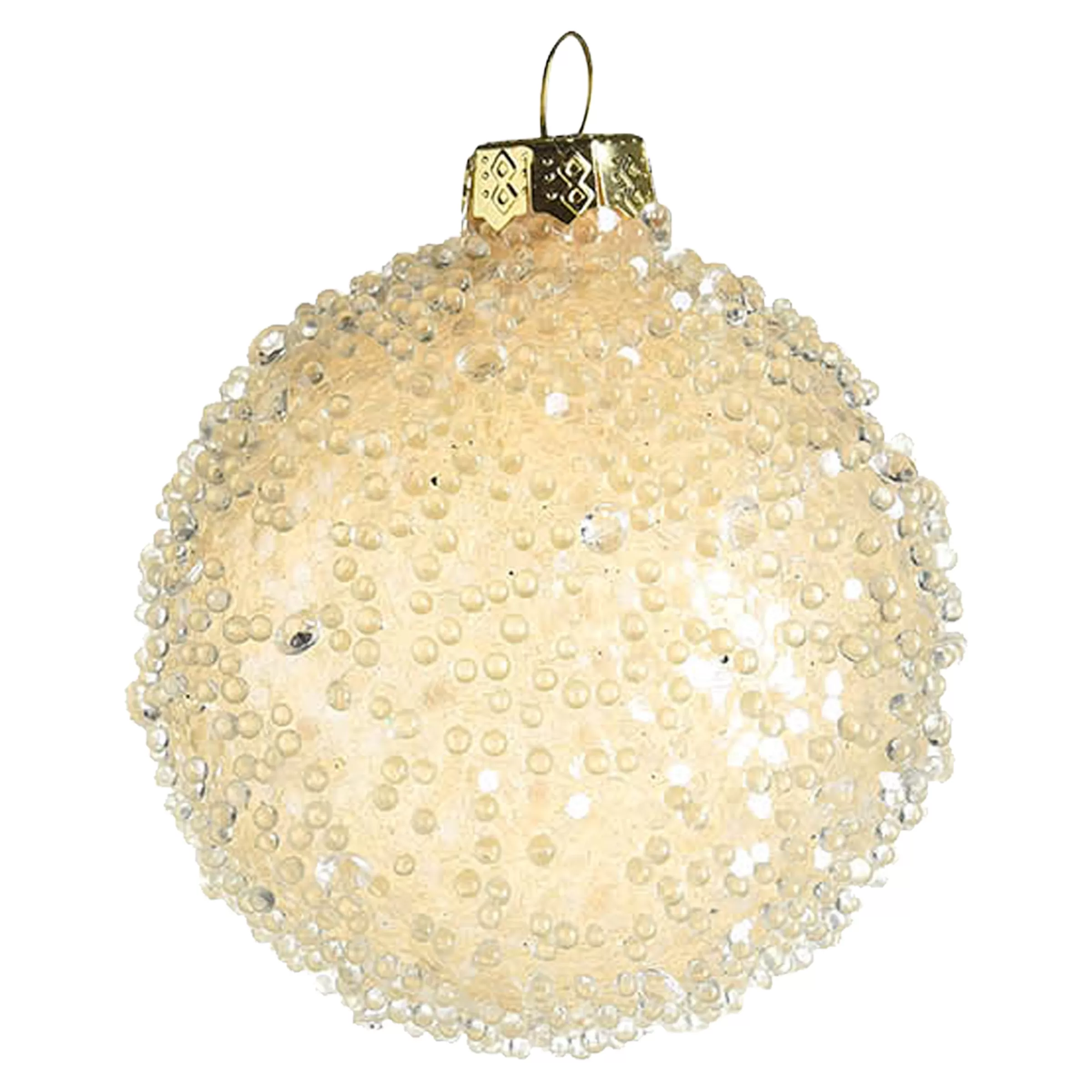 Depot Boule De Noël En Verre Glimmer Pearls