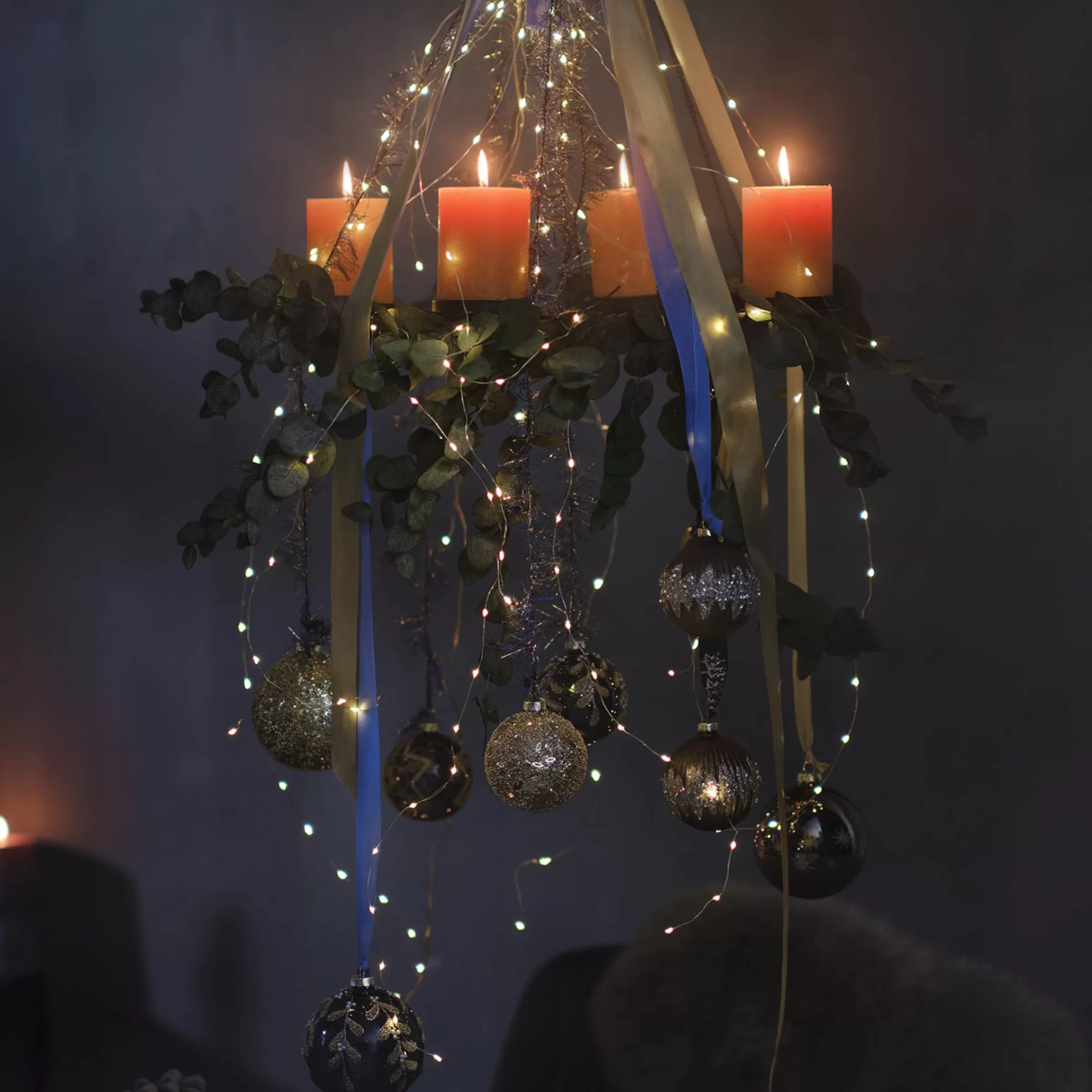 Depot Boule De Noël En Verre Granules A Paillettes