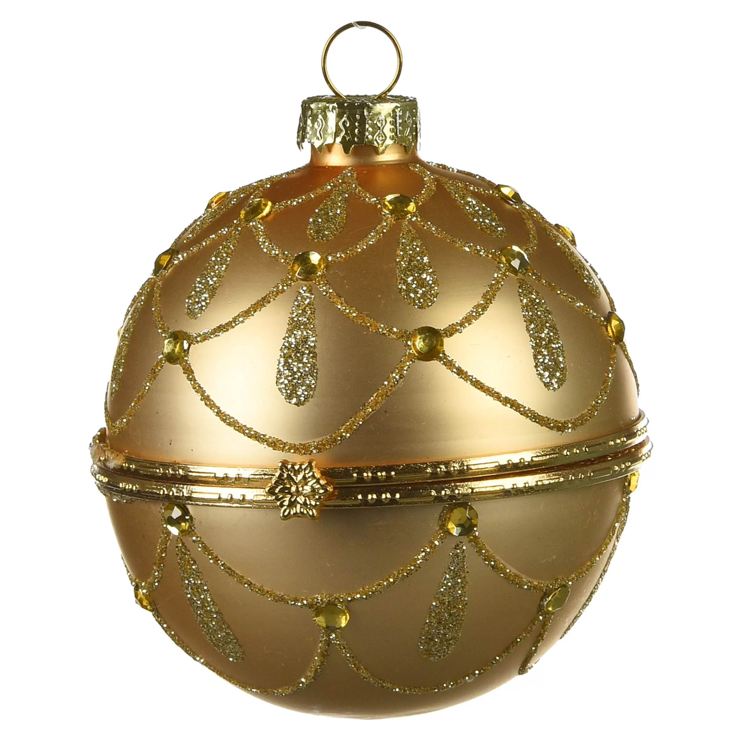 Depot Boule De Noël En Verre Medaillon