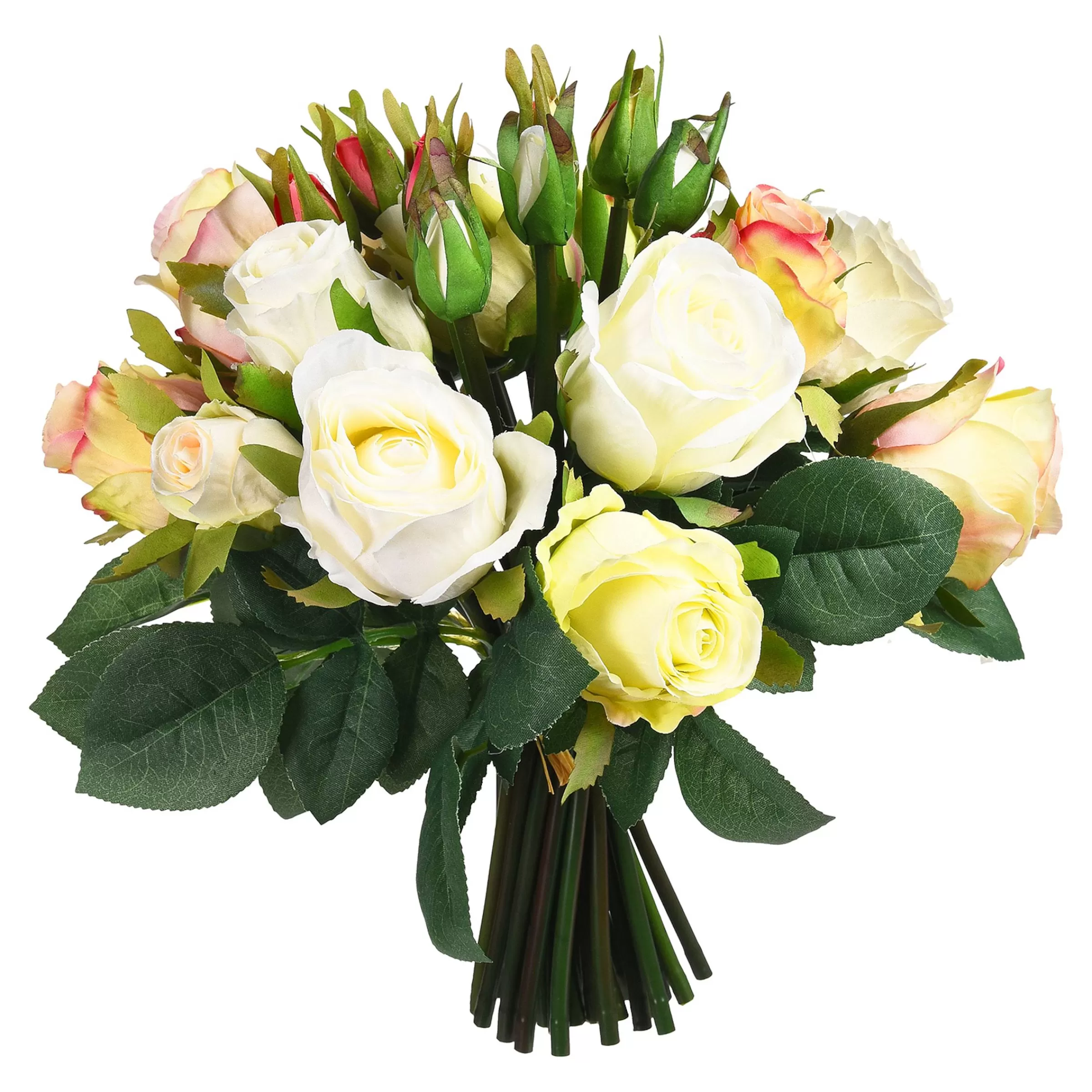 Depot Bouquet De Fleurs Artificielles Roses New