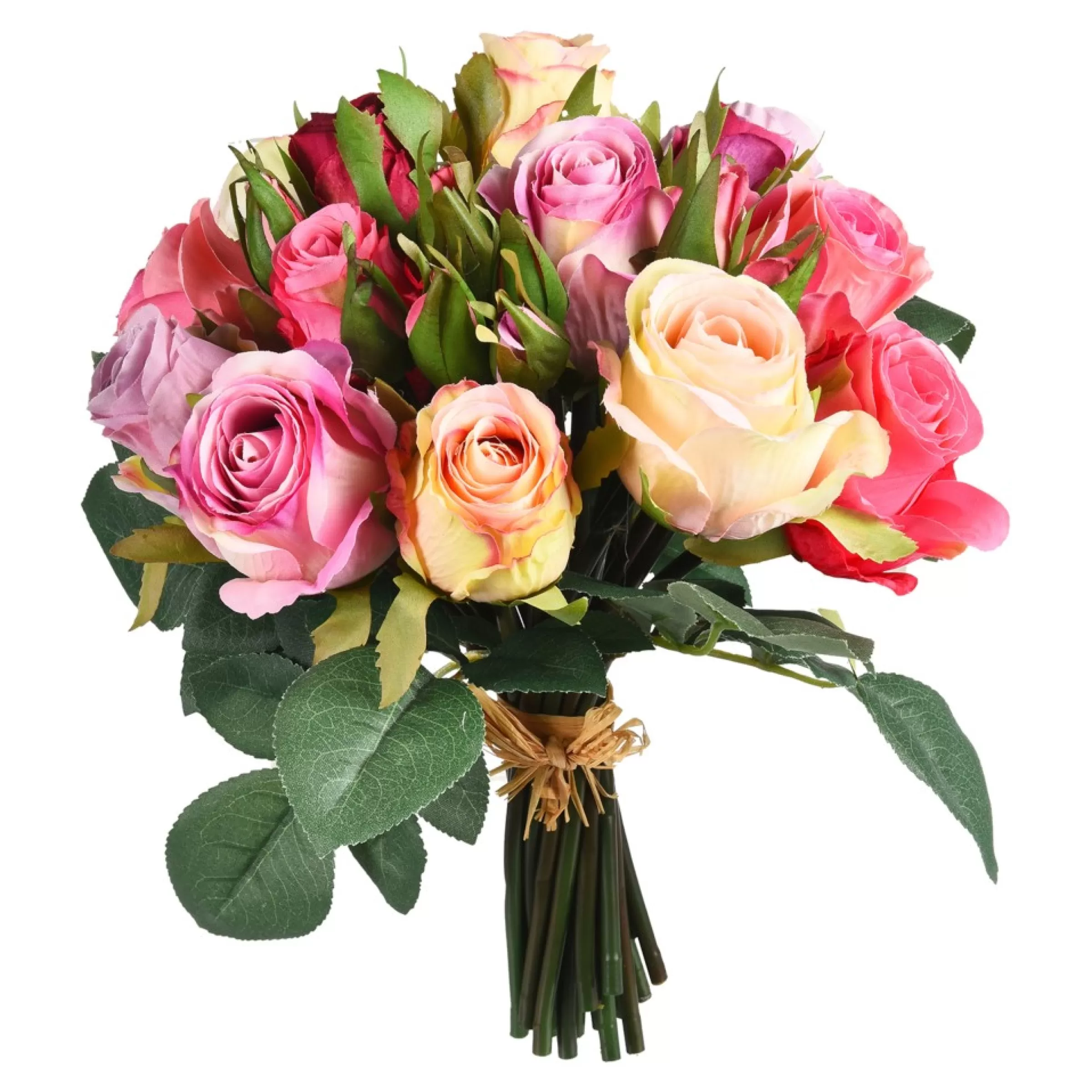 Depot Bouquet De Fleurs Artificielles Roses Best Sale