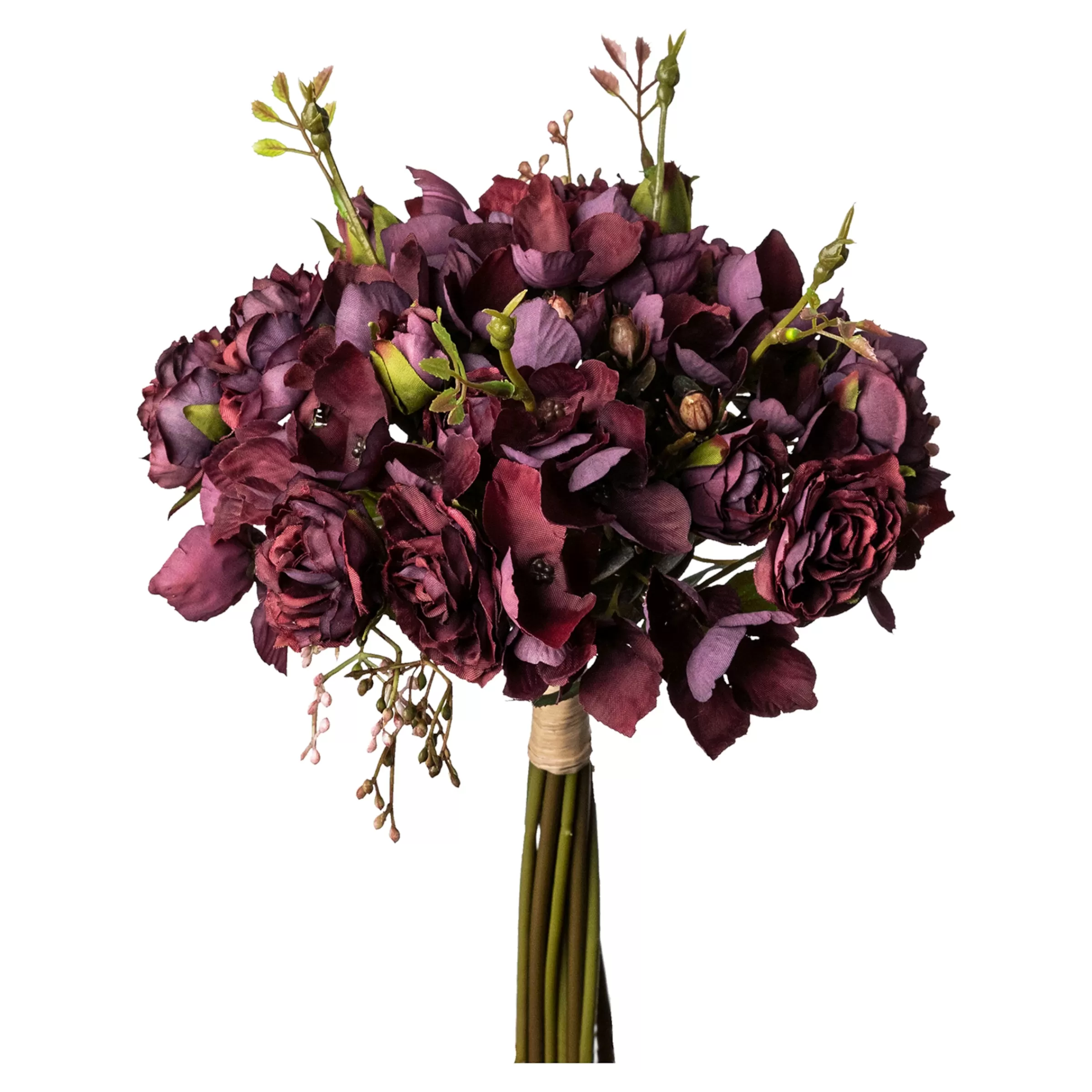 Depot Bouquet De Fleurs Artificielles Roses