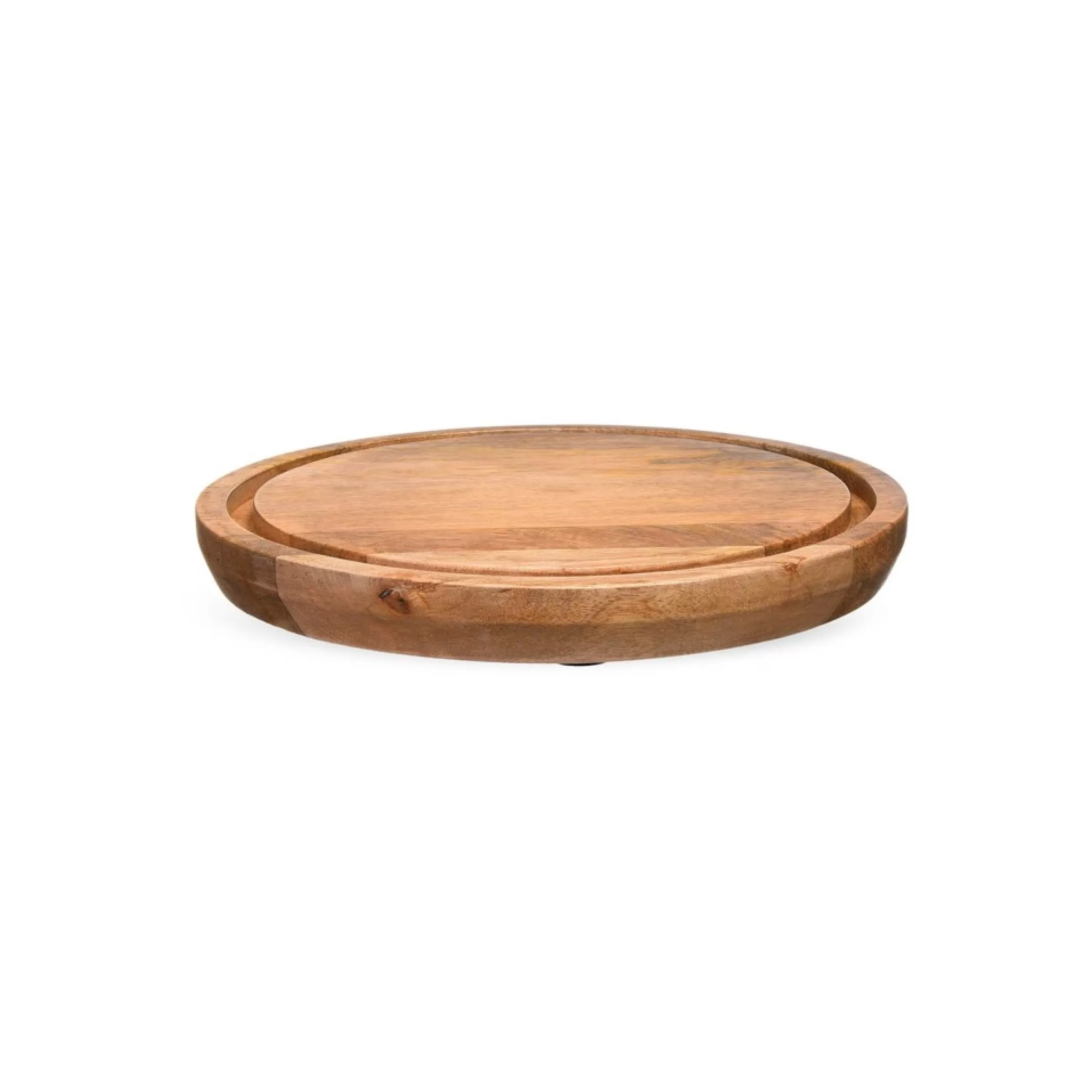 Depot Cloche De Service Avec Assiette En Bois Cheap