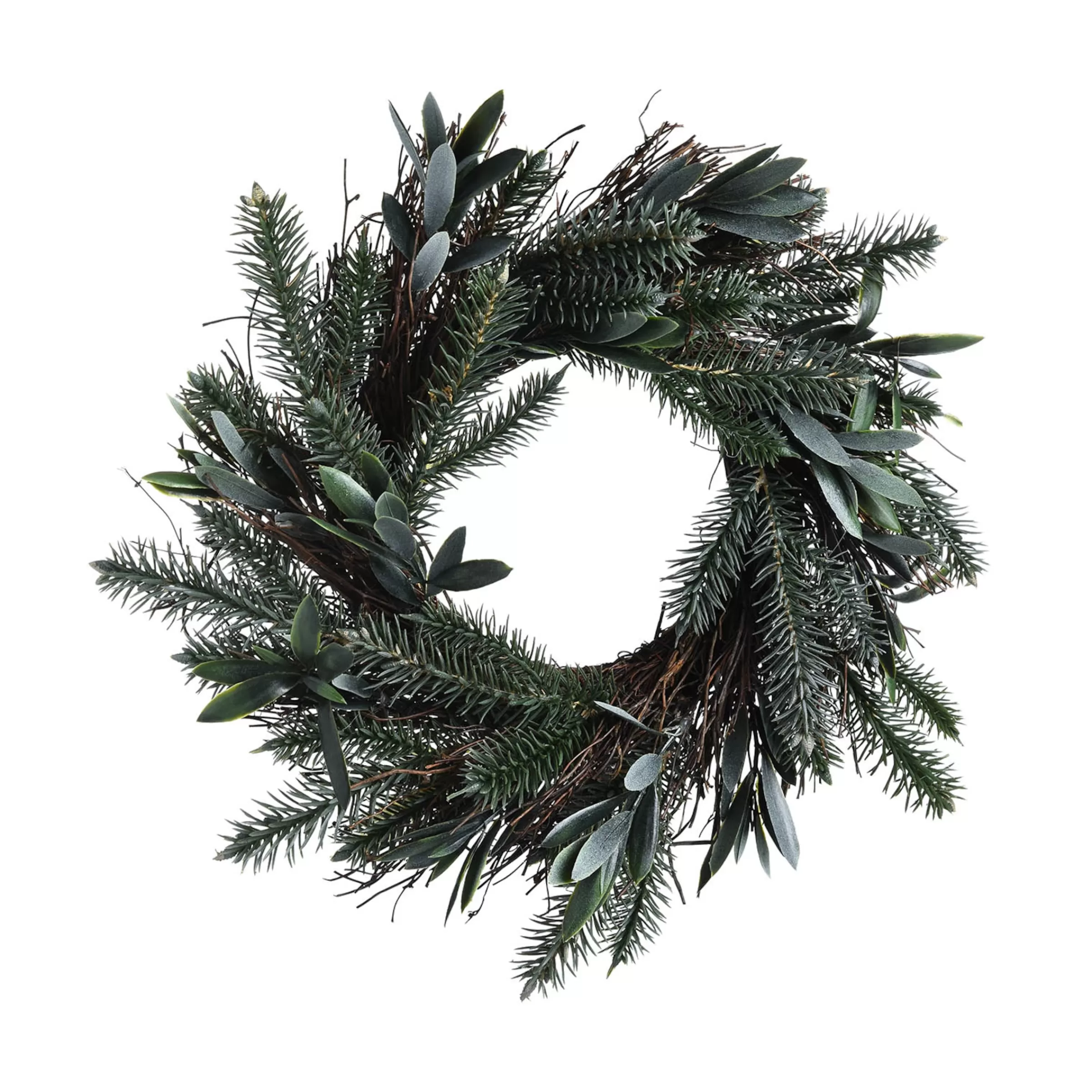 Depot Couronne De Sapin D'Art Olive