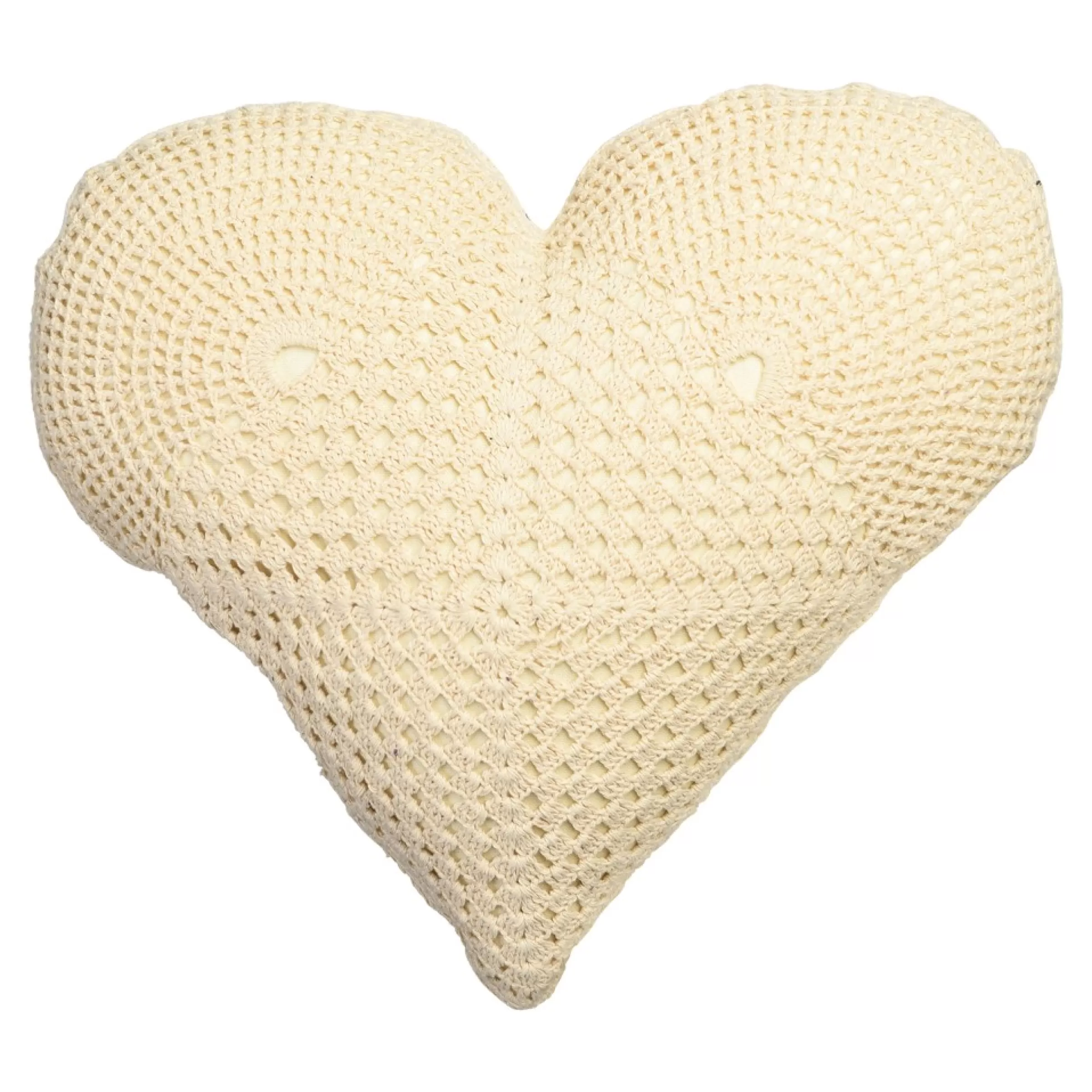 Depot Coussin En Tricot Heart Hot