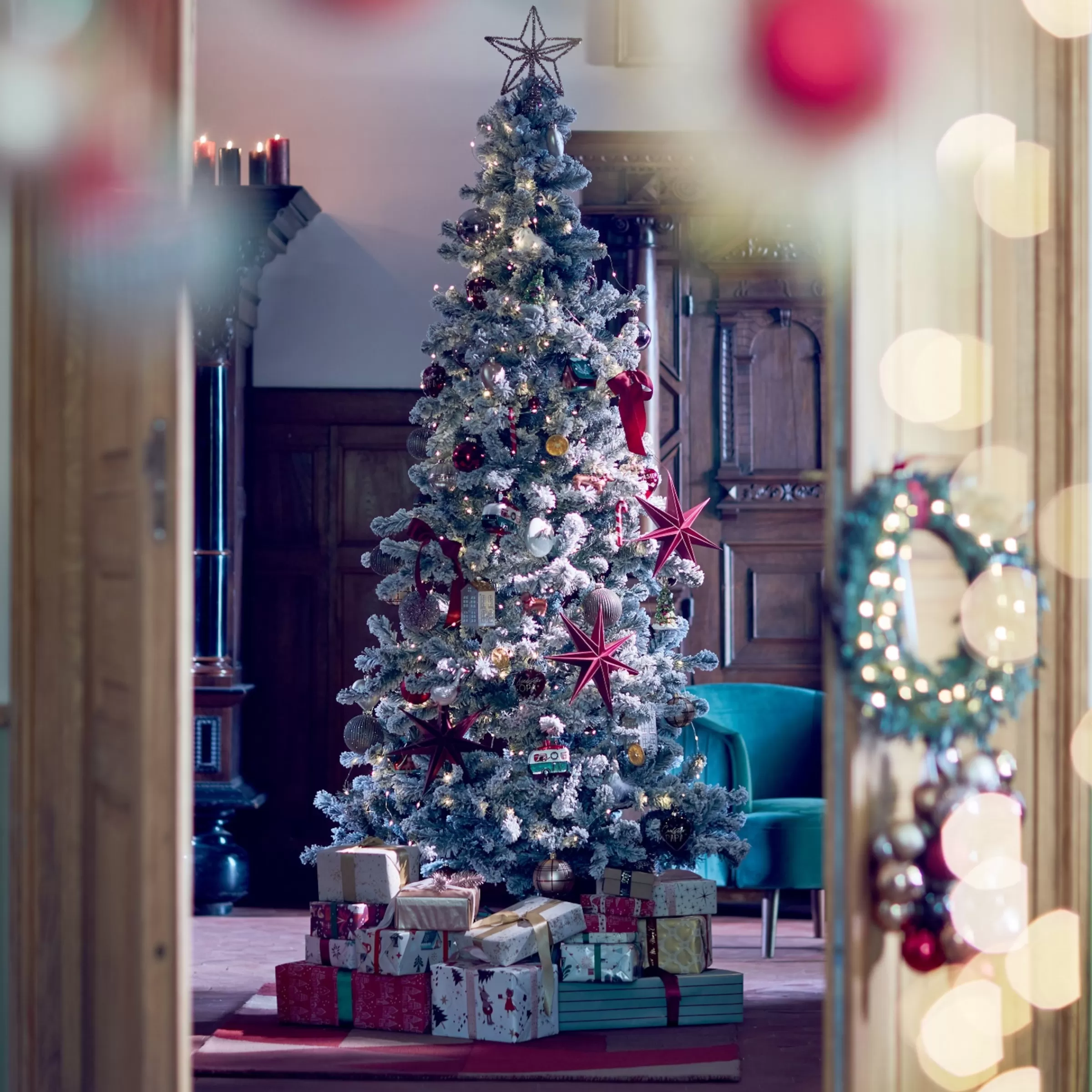 Depot Décorations De Sapin En Verre Santa Claus