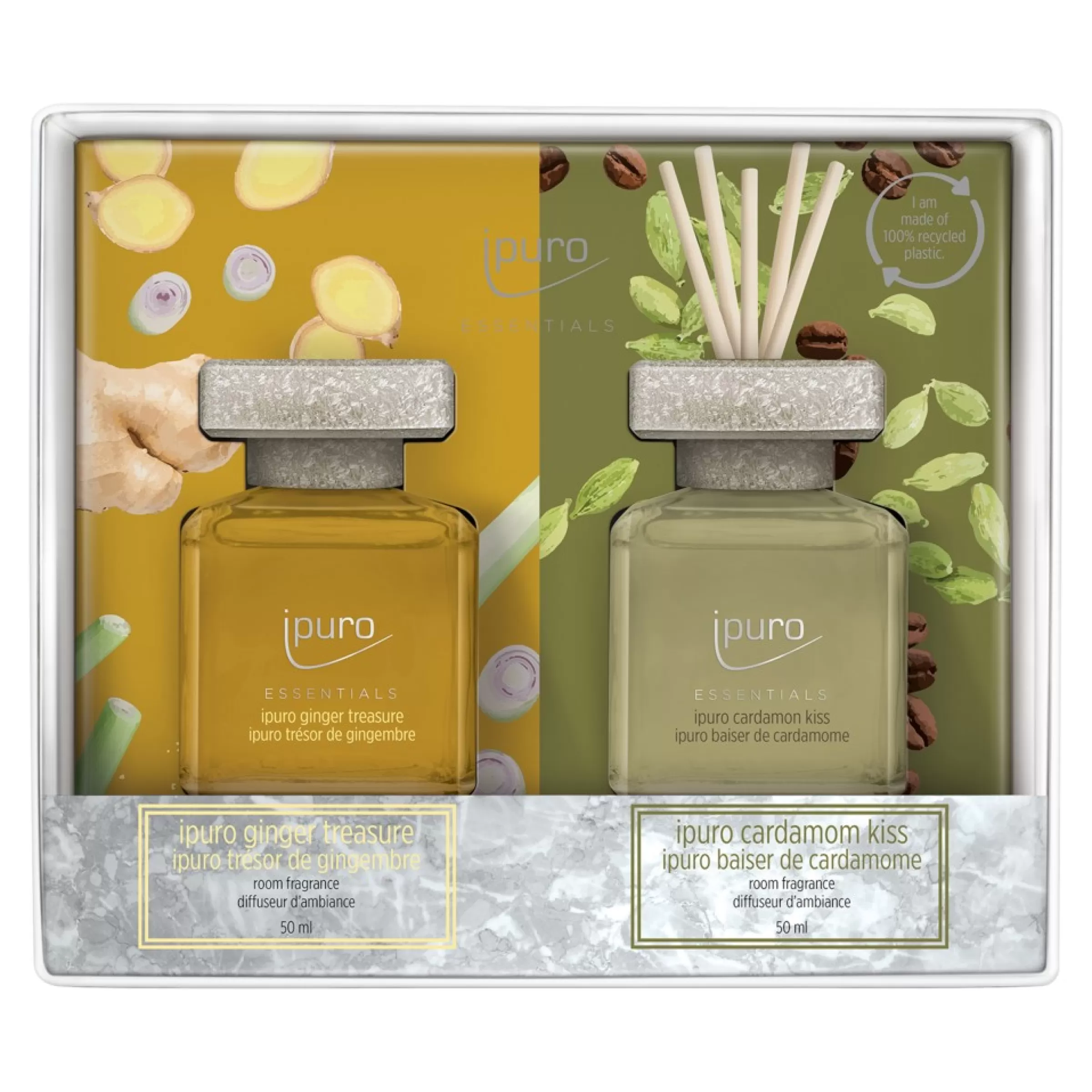 Depot Essentials Set De Parfum D'Ambiance Cardamom Kiss & Ginger Treasure Online