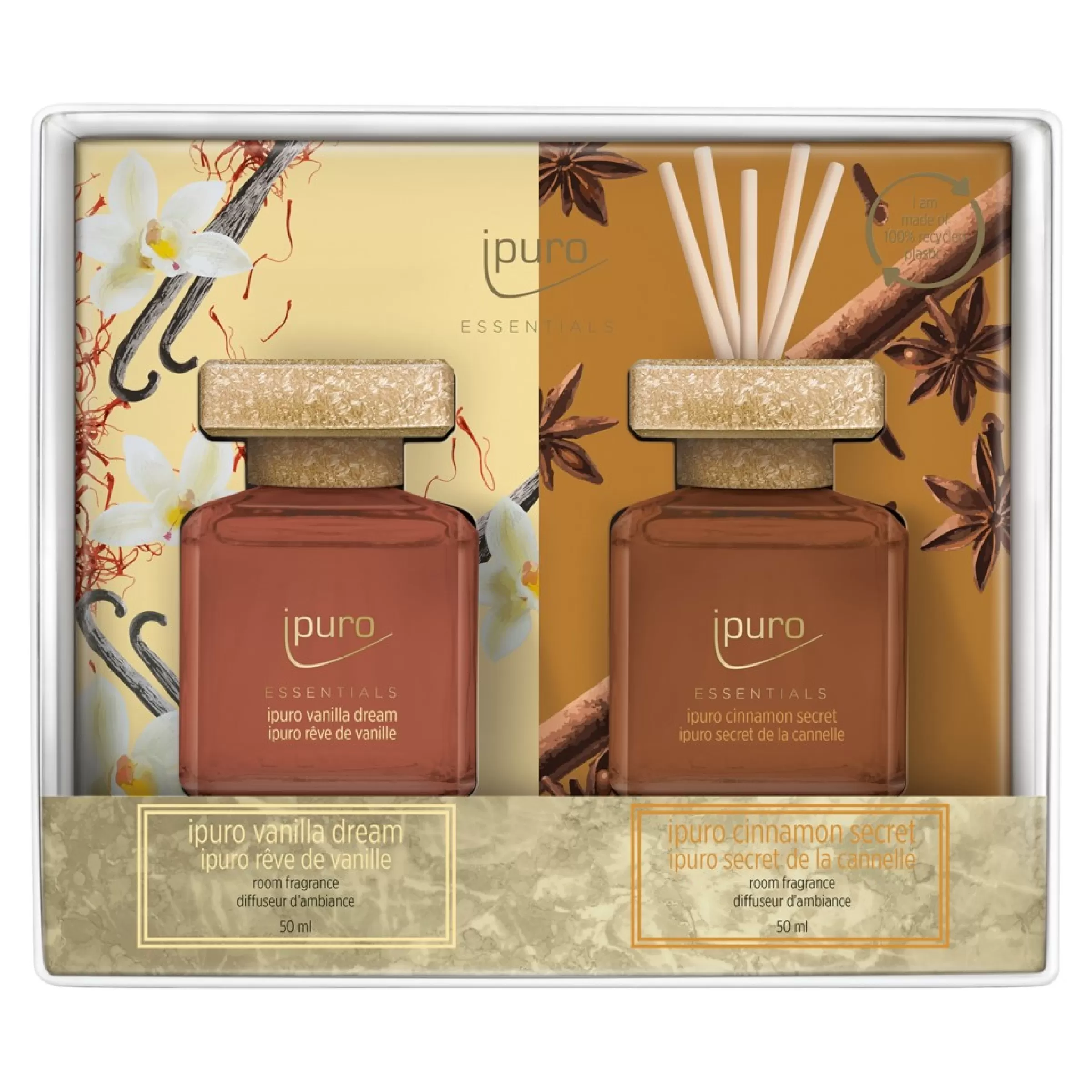 Depot Essentials Set De Parfum D'Ambiance Cinnamon Secret & Vanilla Dream Best Sale