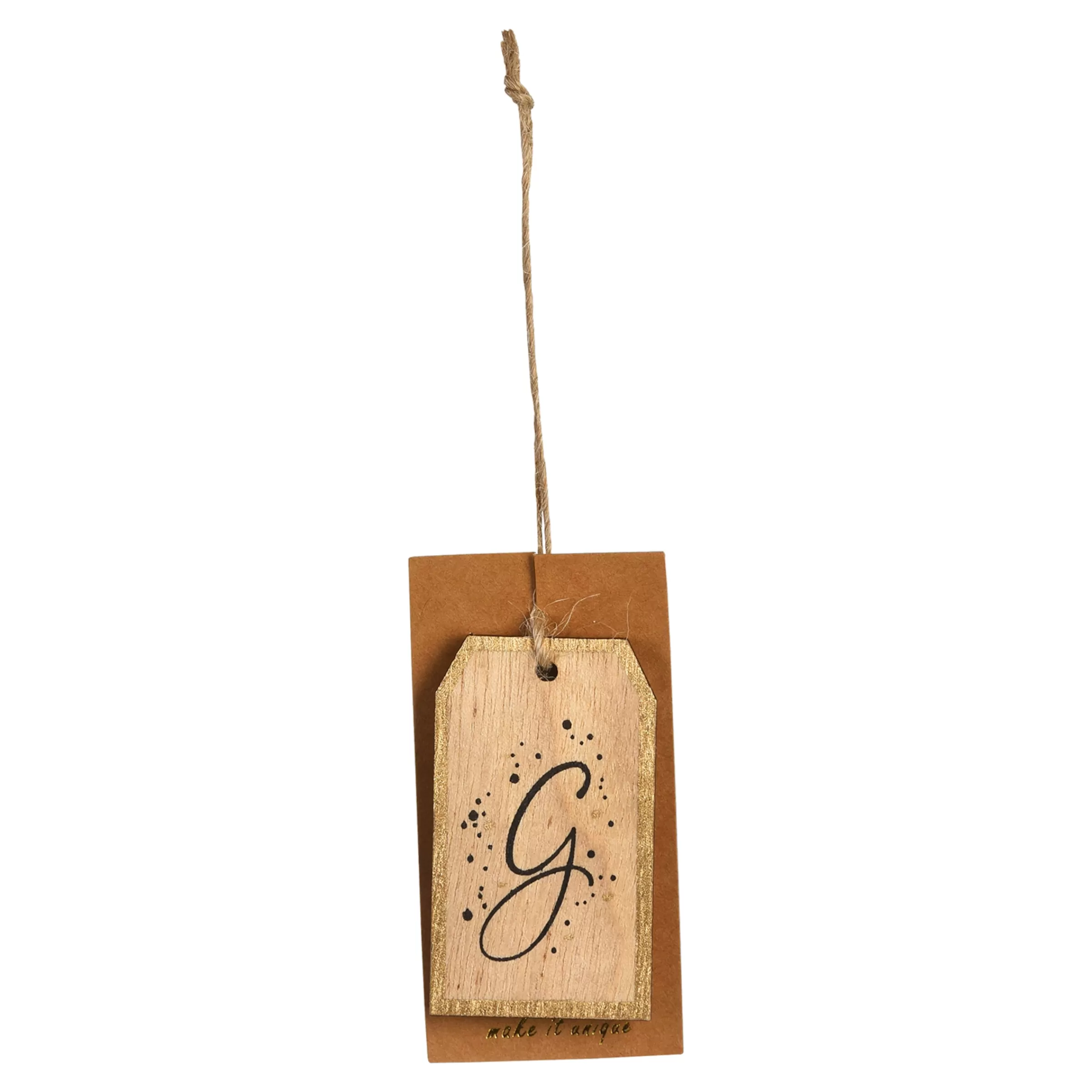 Depot Etiquette Cadeau Monogramme