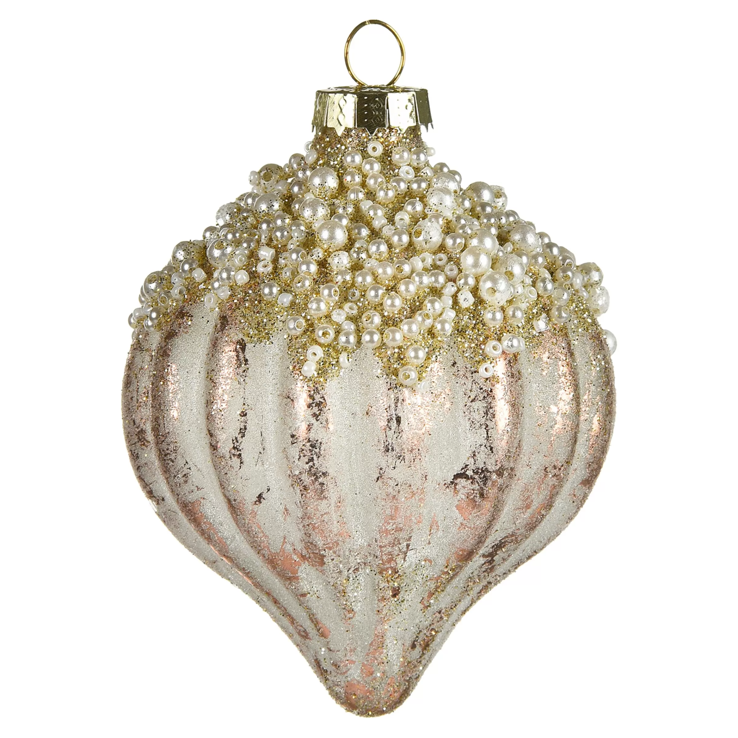 Depot Glas-Baumschmuck Pearls