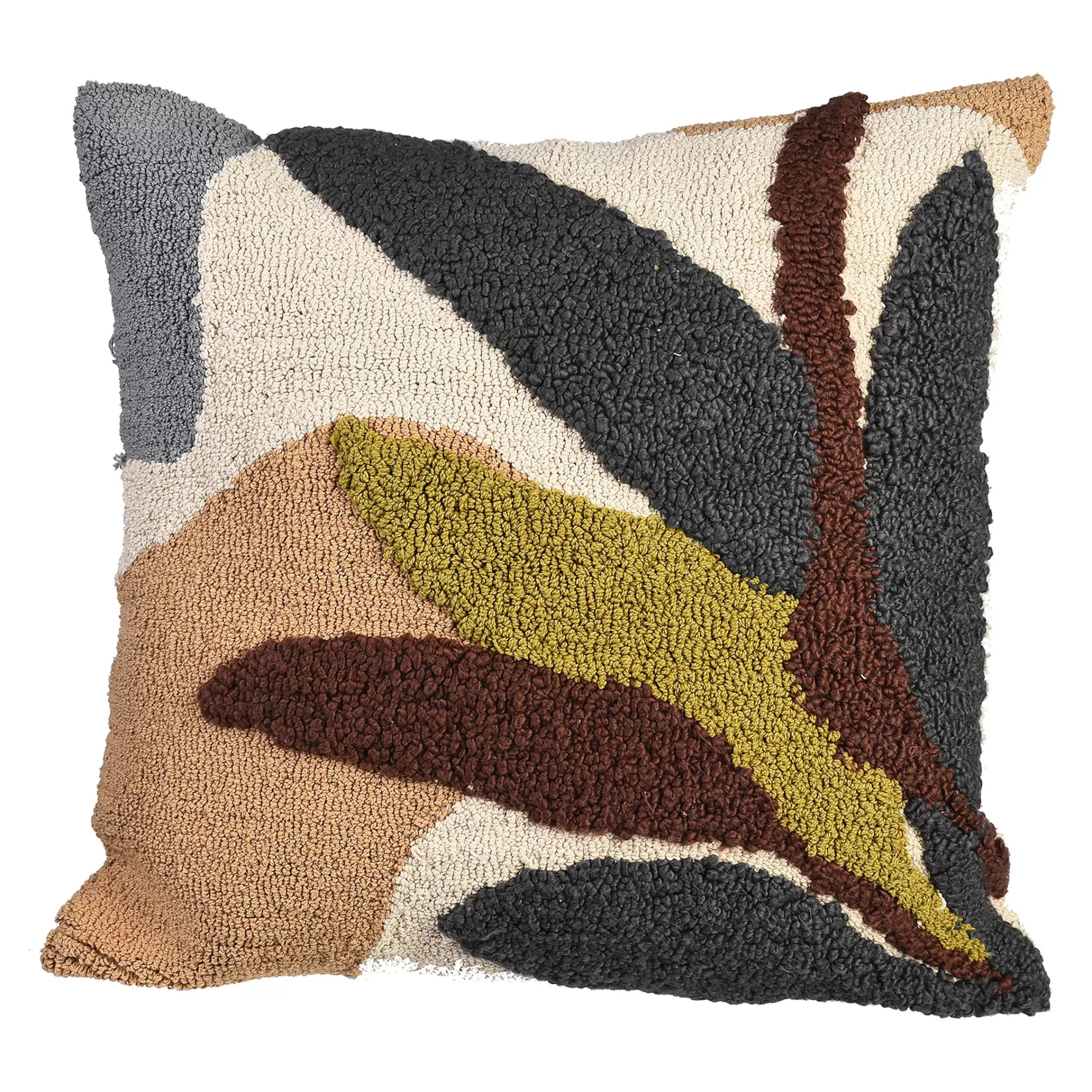 Depot Housse De Coussin Abstract Leaves Discount