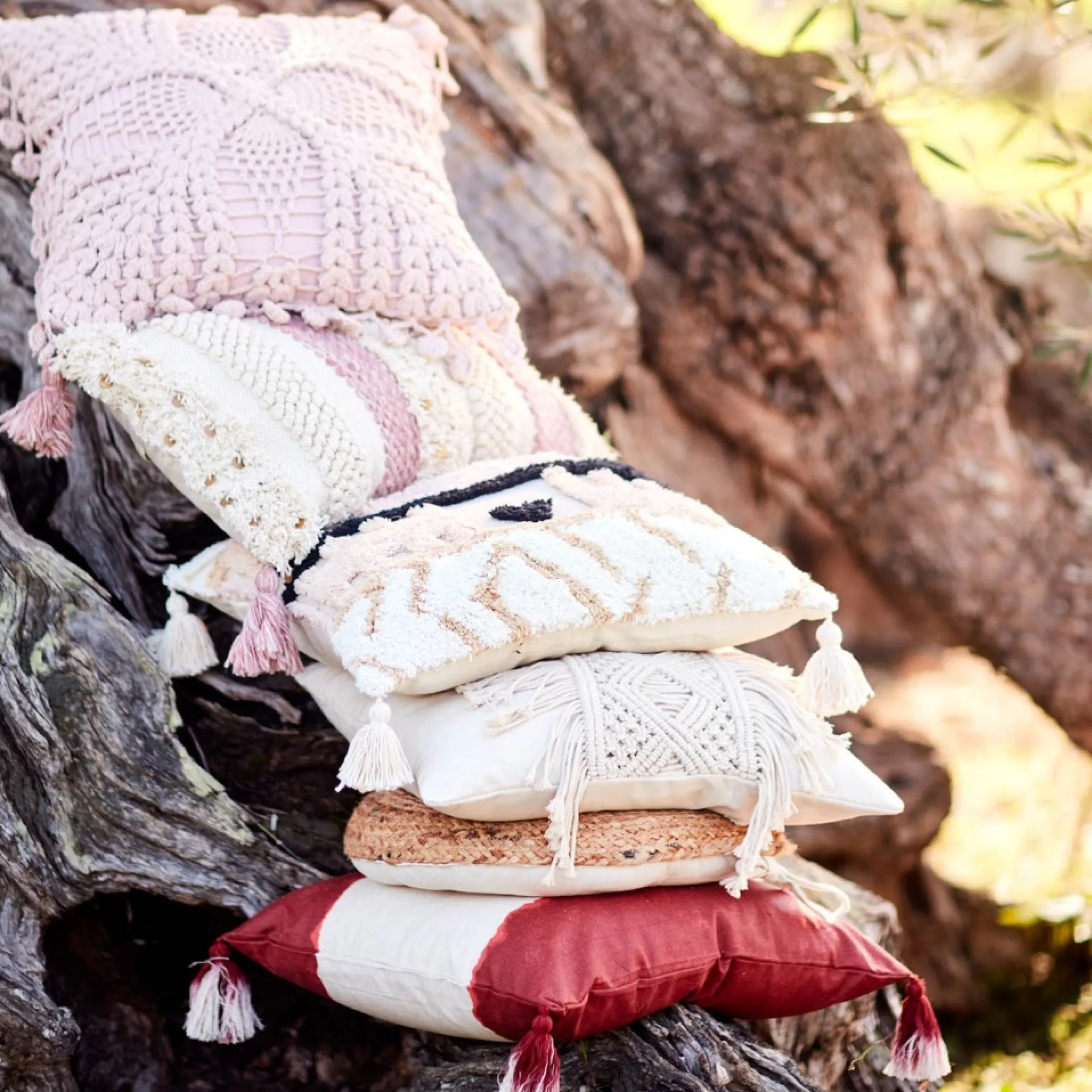 Depot Housse De Coussin En Macrame Anna Clearance