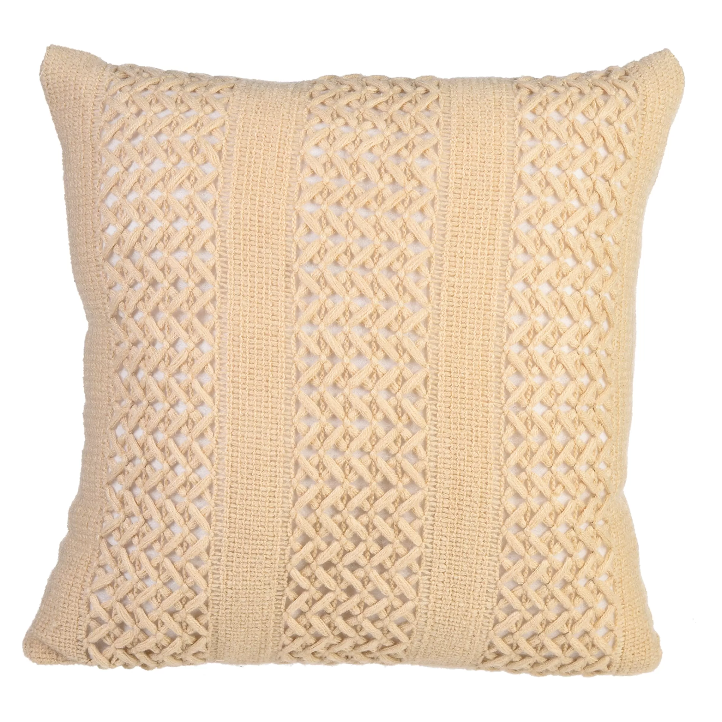 Depot Housse De Coussin En Tricot Stripe