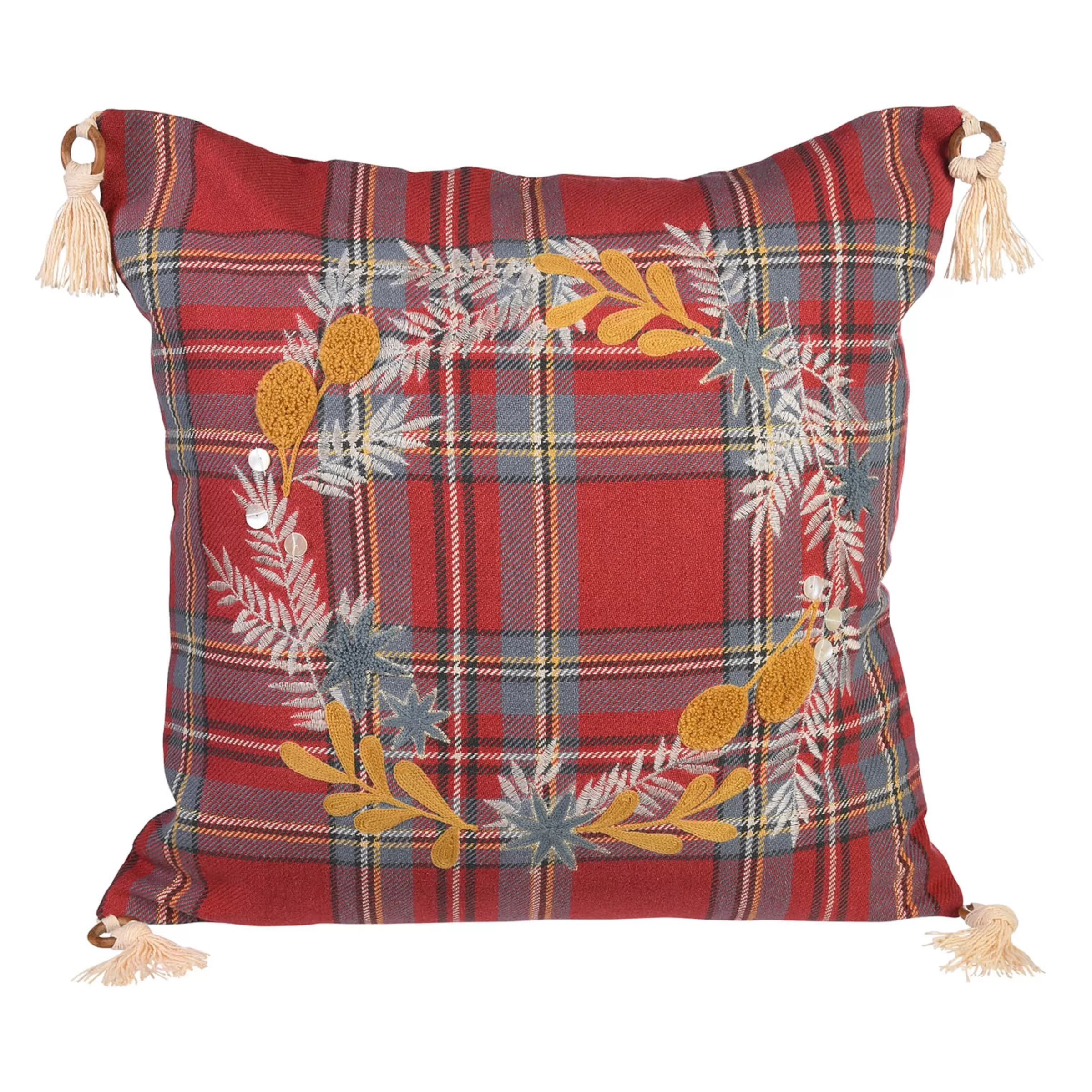 Depot Housse De Coussin Tartan