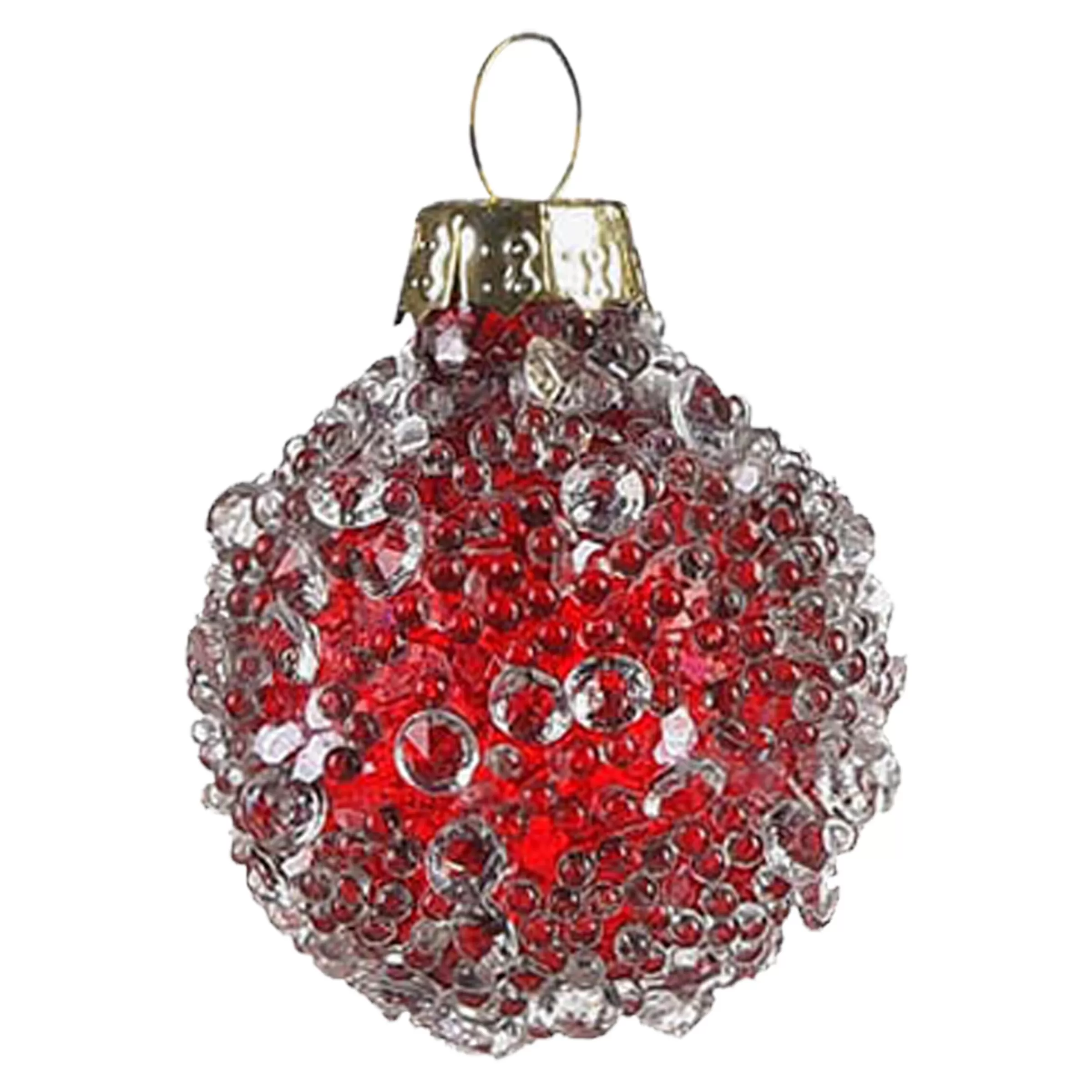 Depot Mini-Boule De Noël En Verre Glimmer Pearls