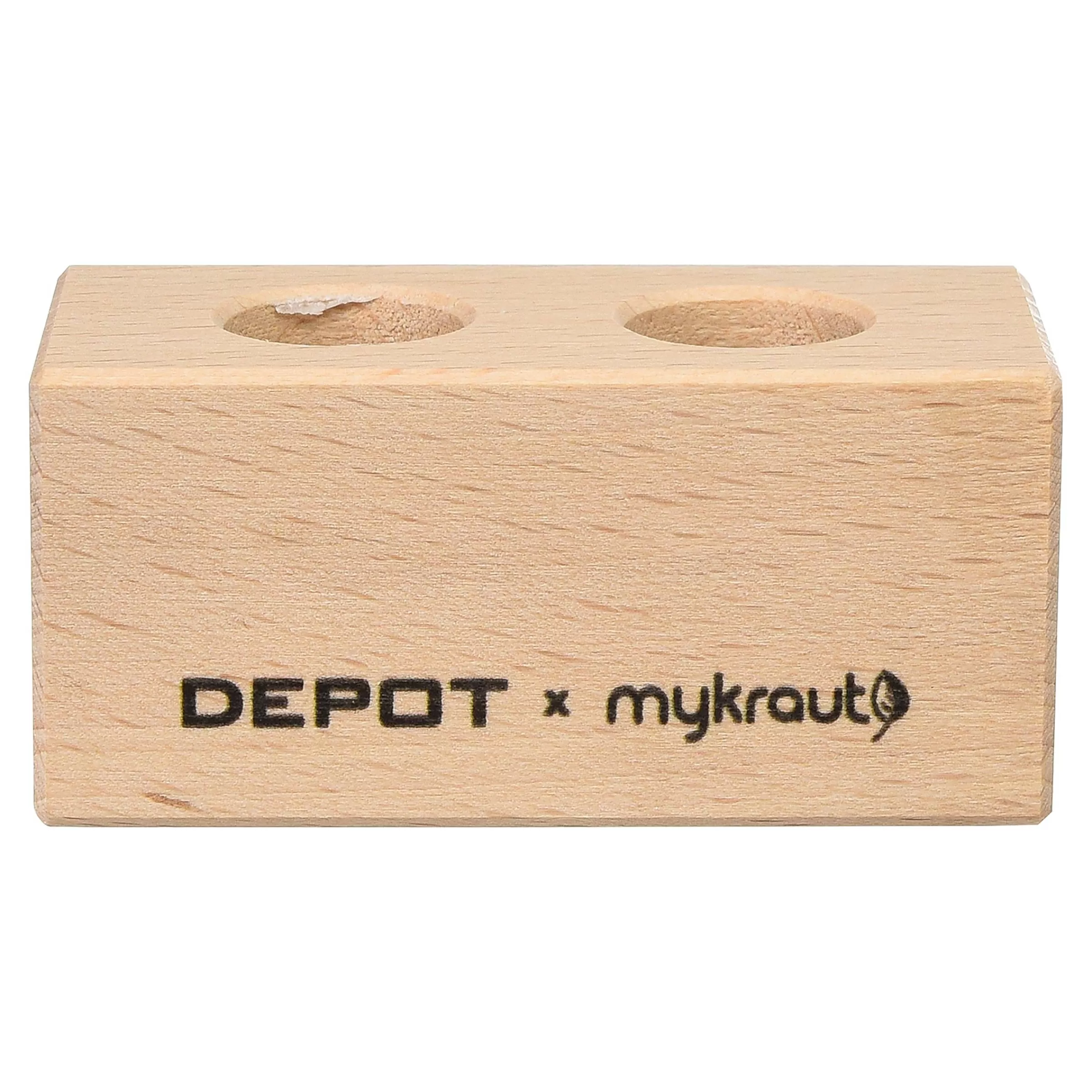 Depot Mykraut Bloc De Bois Pour Le Rangement Des Epices Cheap