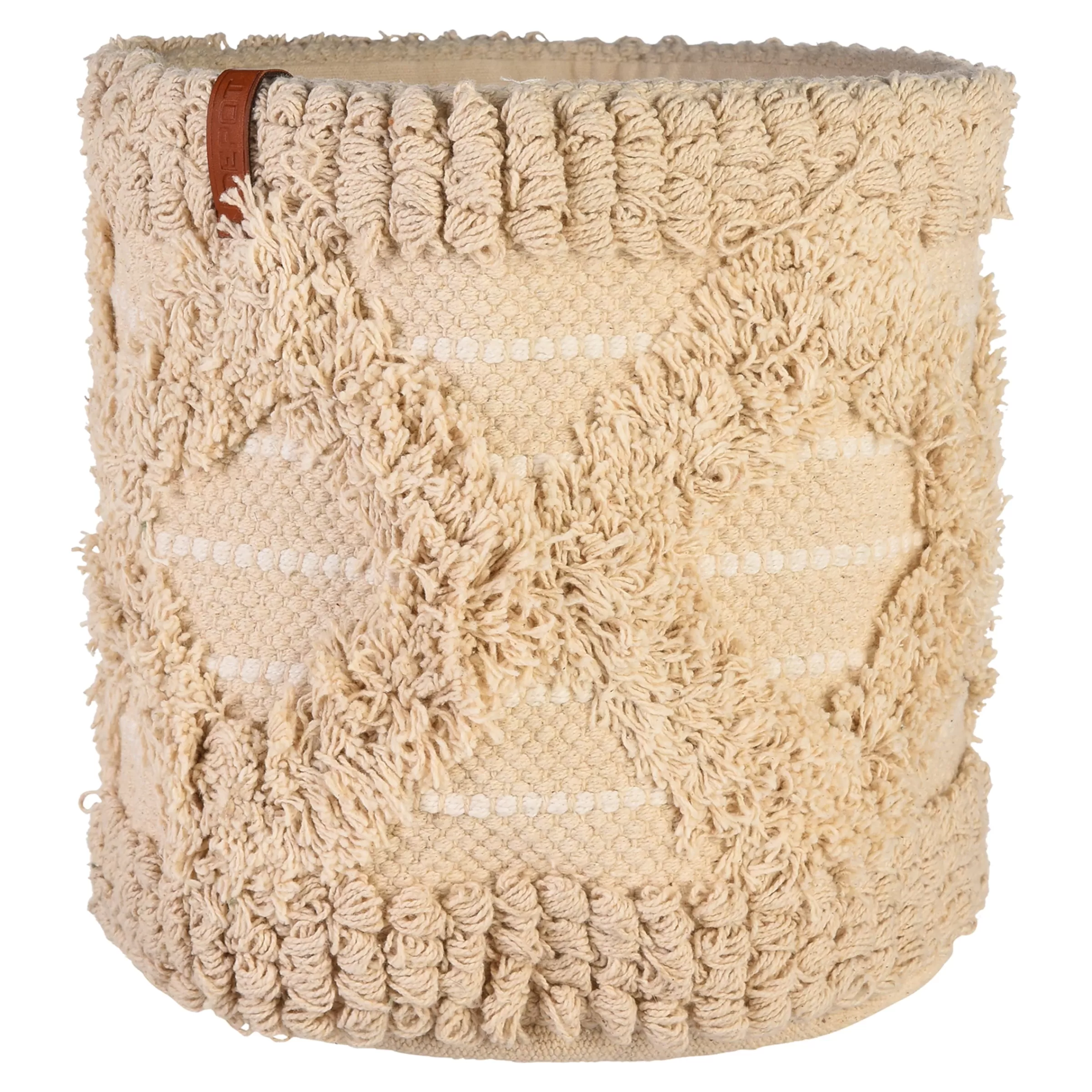 Depot Panier De Rangement Boho Losange