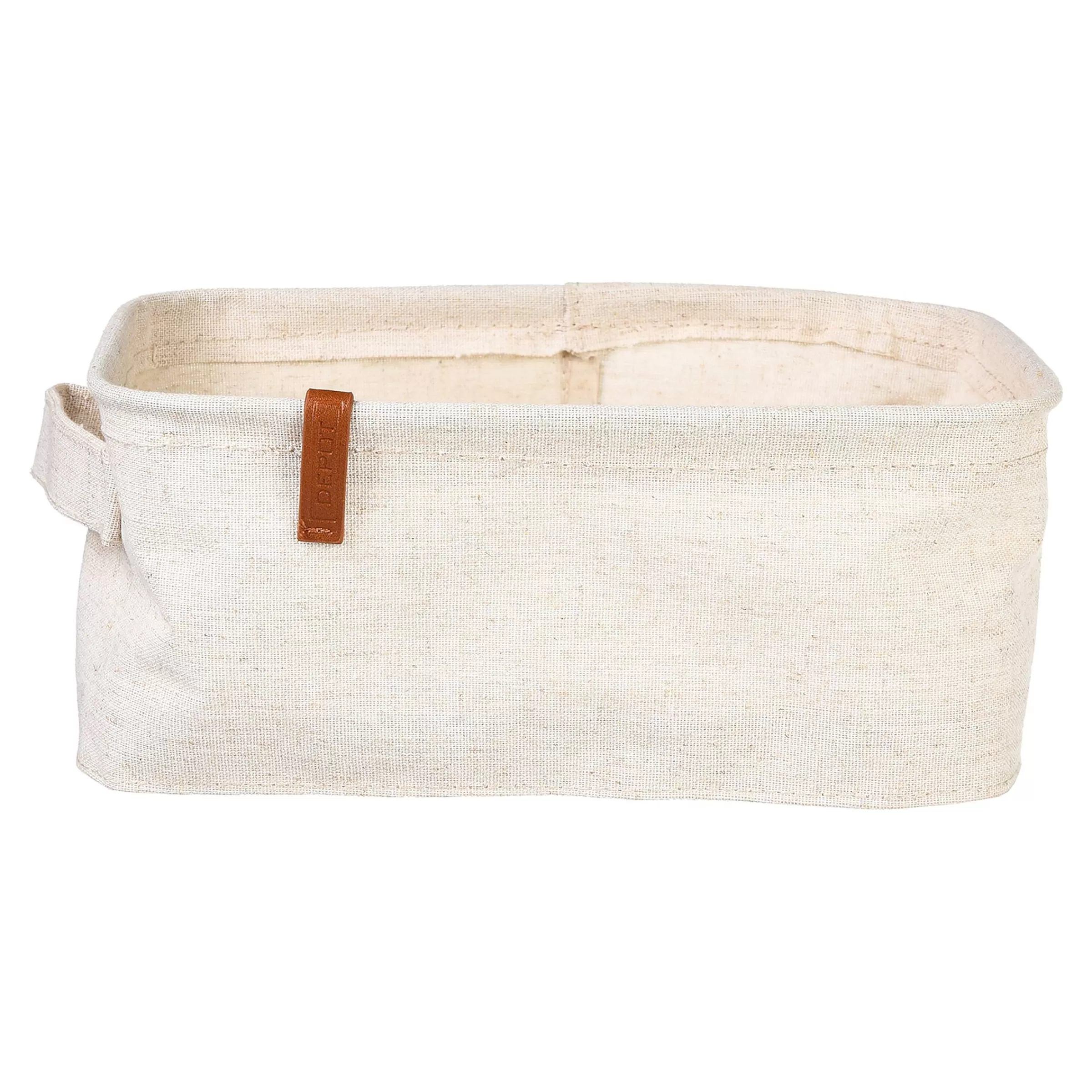 Depot Panier De Rangement Linen Flash Sale