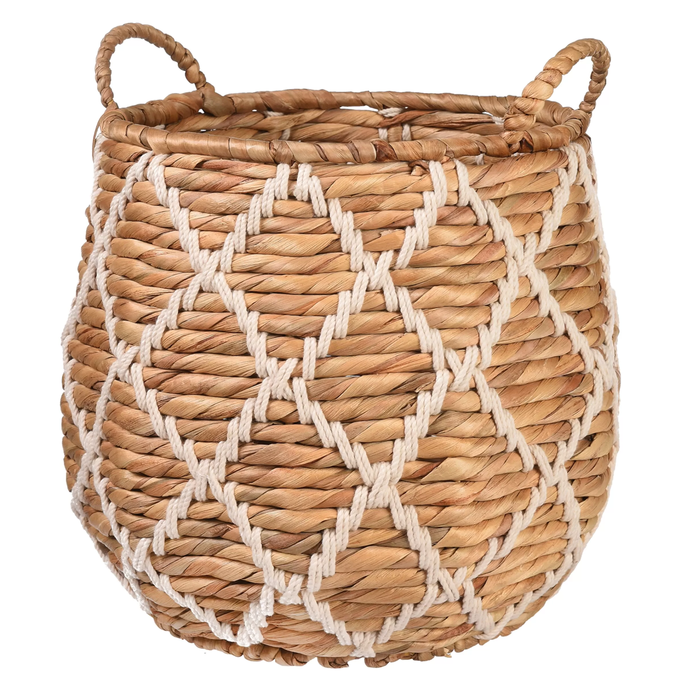 Depot Panier De Rangement Makramee Rope