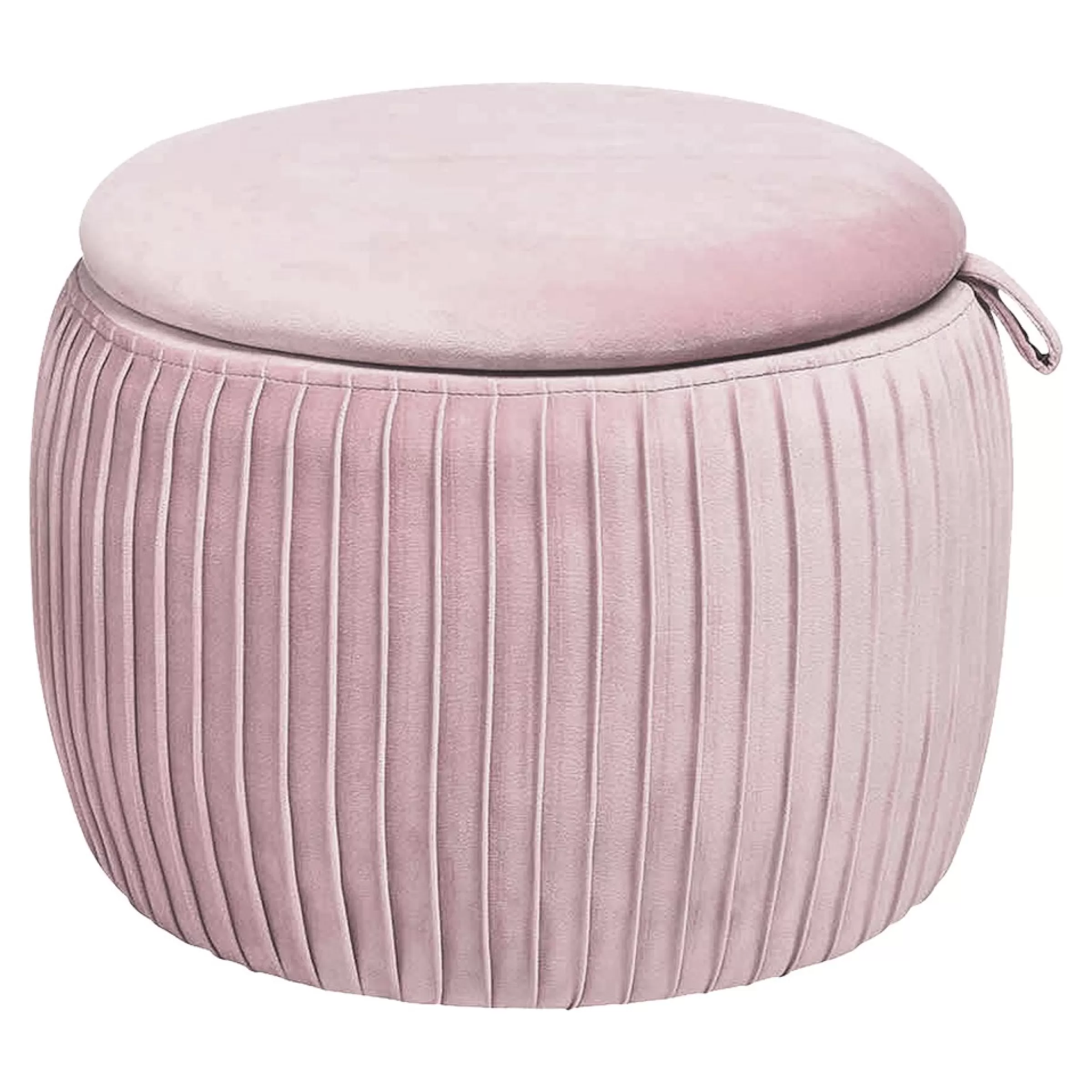 Depot Pouf En Velours Agnes Avec Espace De Rangement New