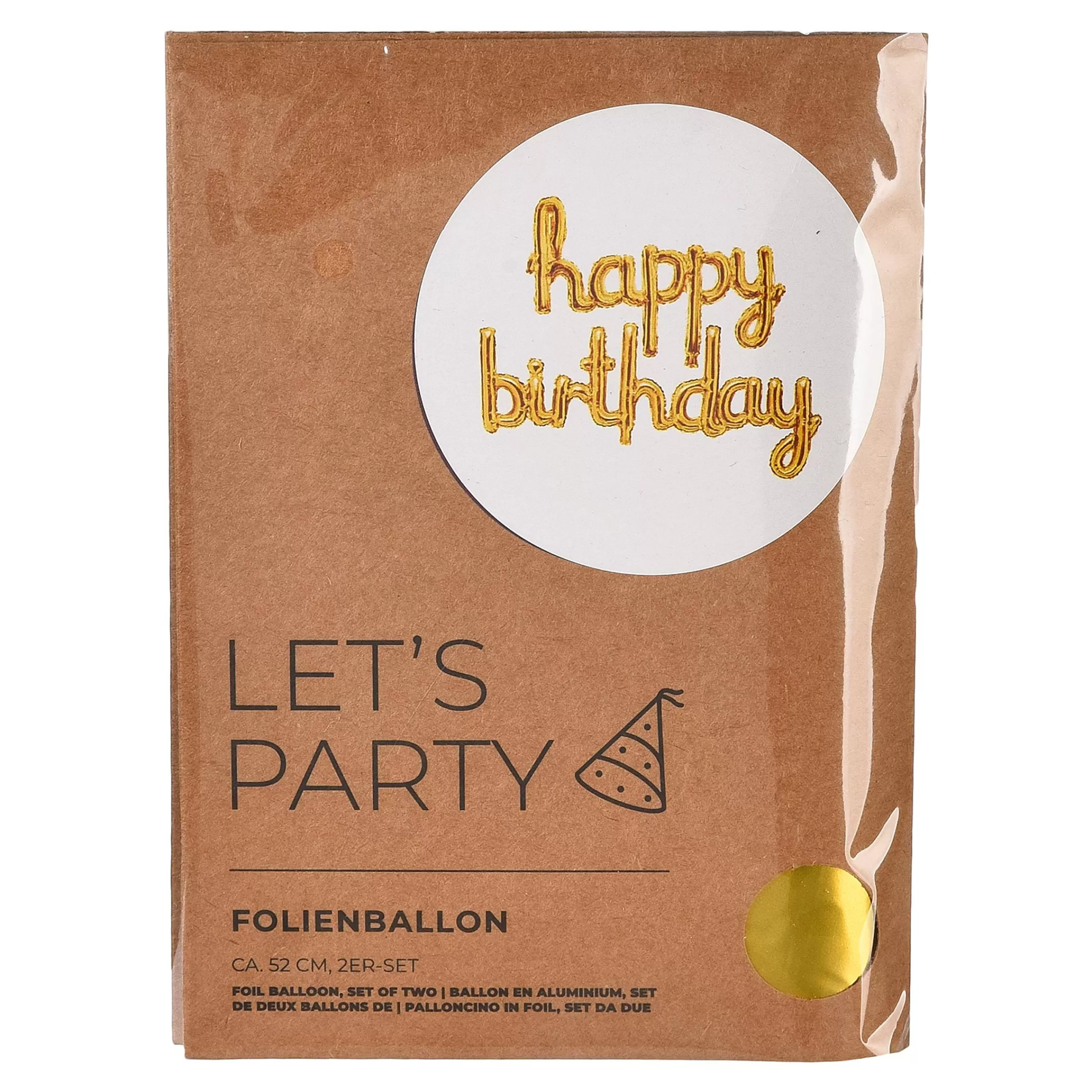 Depot Set De Ballons Transparents Birthday Shop