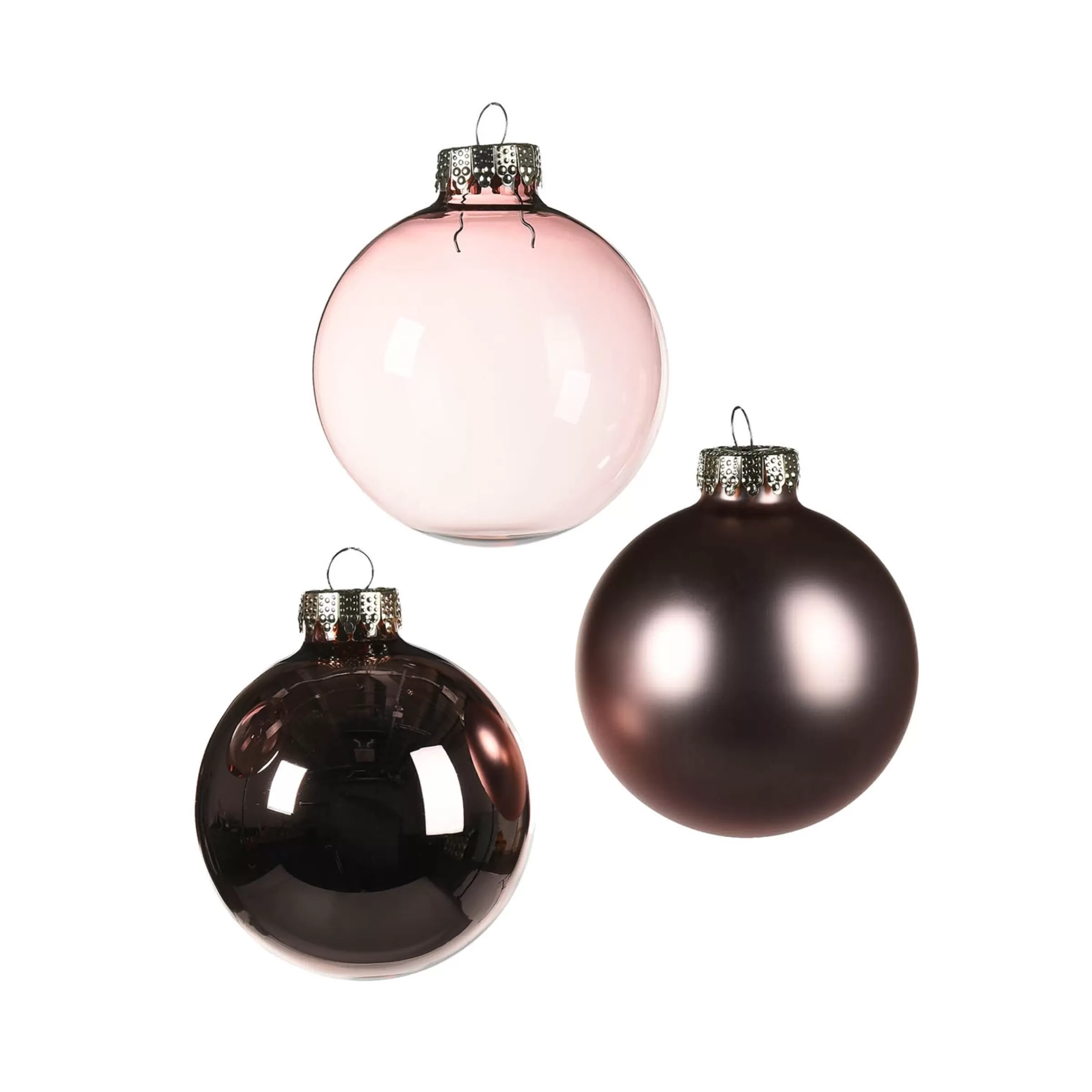 Depot Set De Boules De Noël En Verre