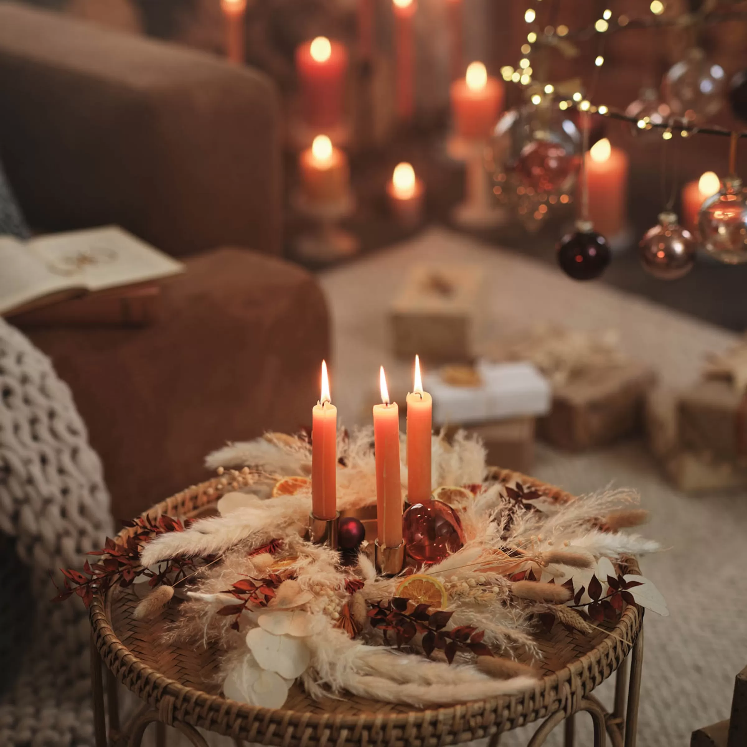 Depot Set De Boules De Noël En Verre