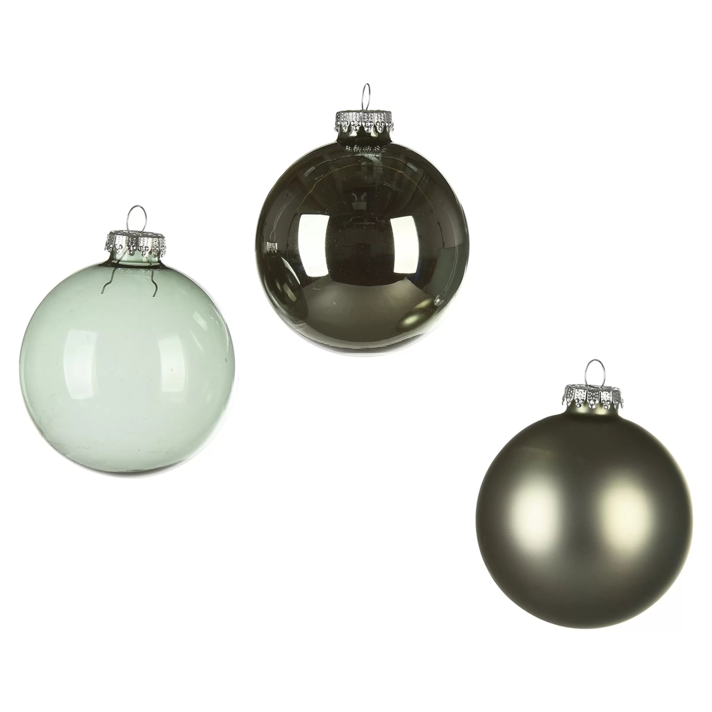 Depot Set De Boules De Noël En Verre