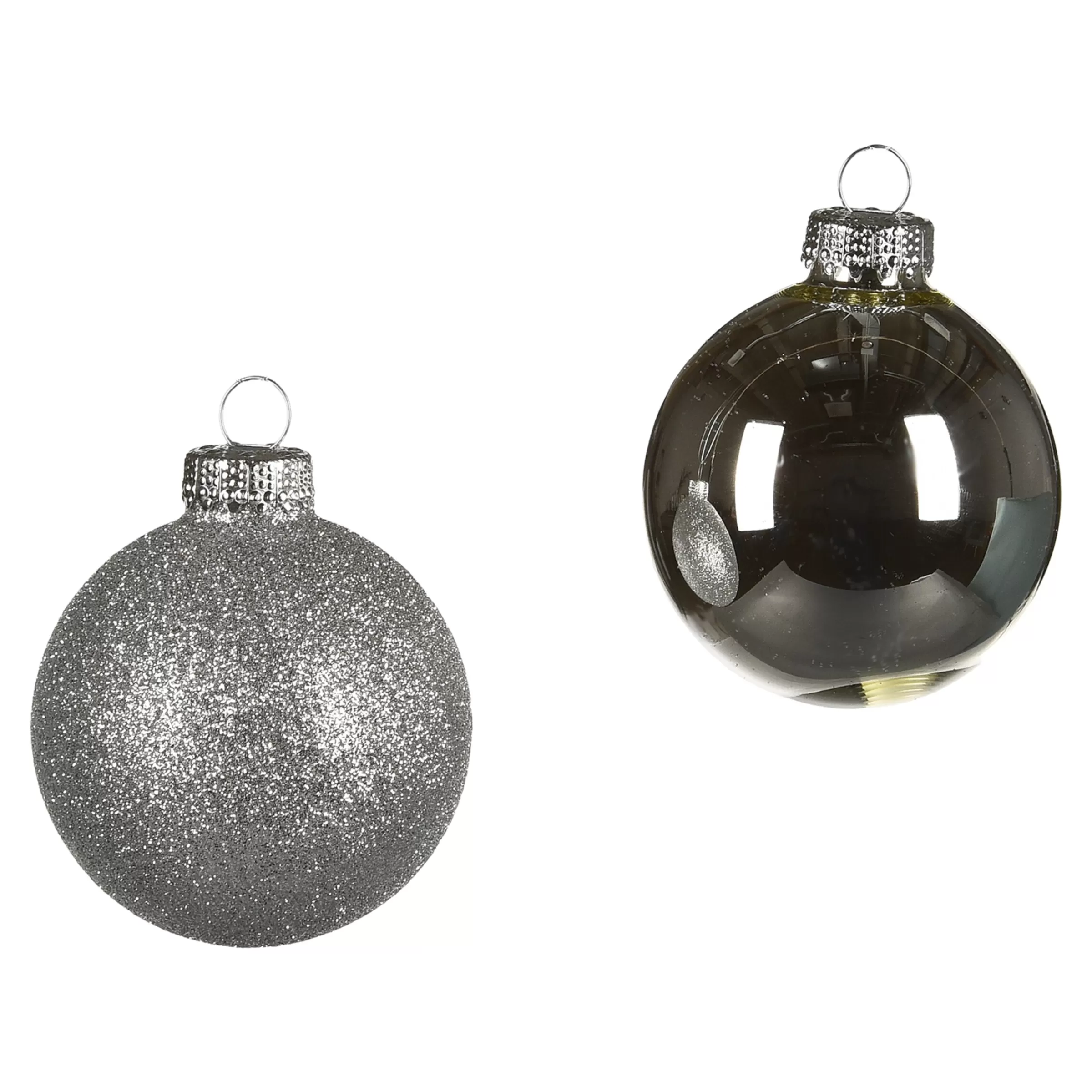 Depot Set De Boules De Noël En Verre Glam Mix