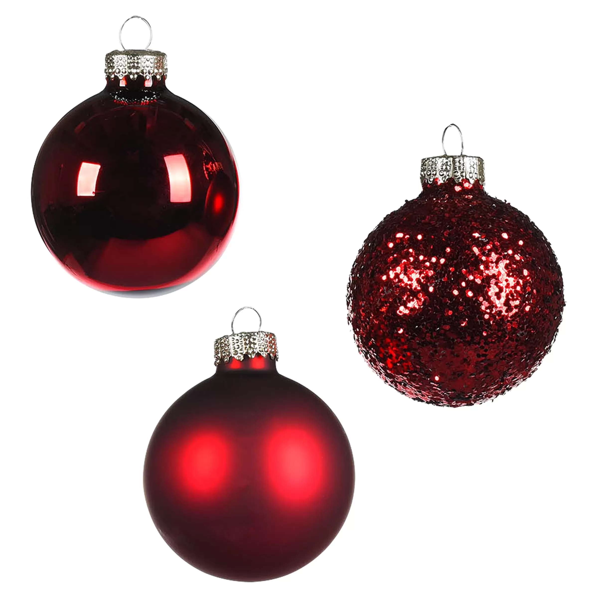 Depot Set De Boules De Noël En Verre Glimmermix