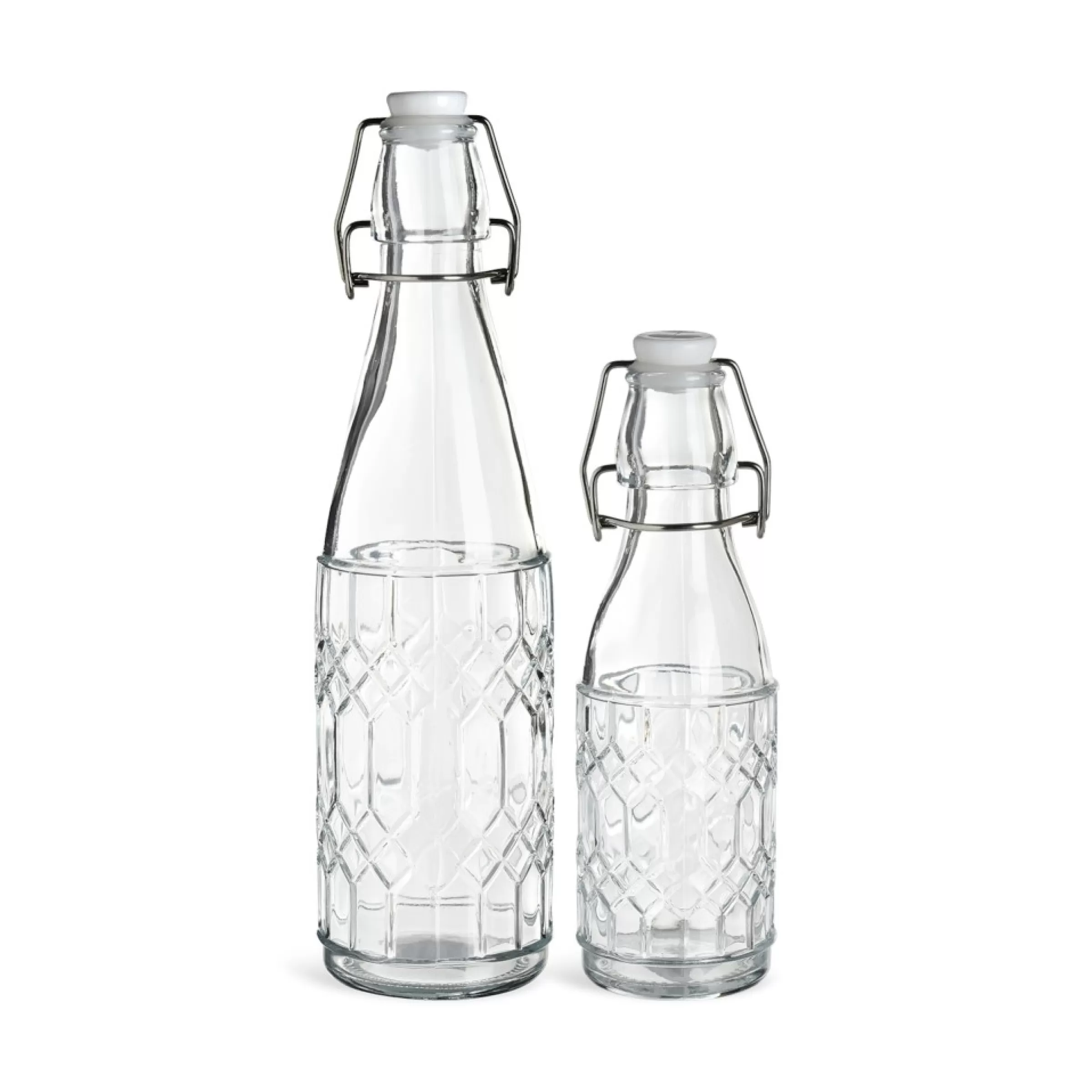 Depot Set De Bouteilles A Fermeture A Etrier Rhombus Clearance