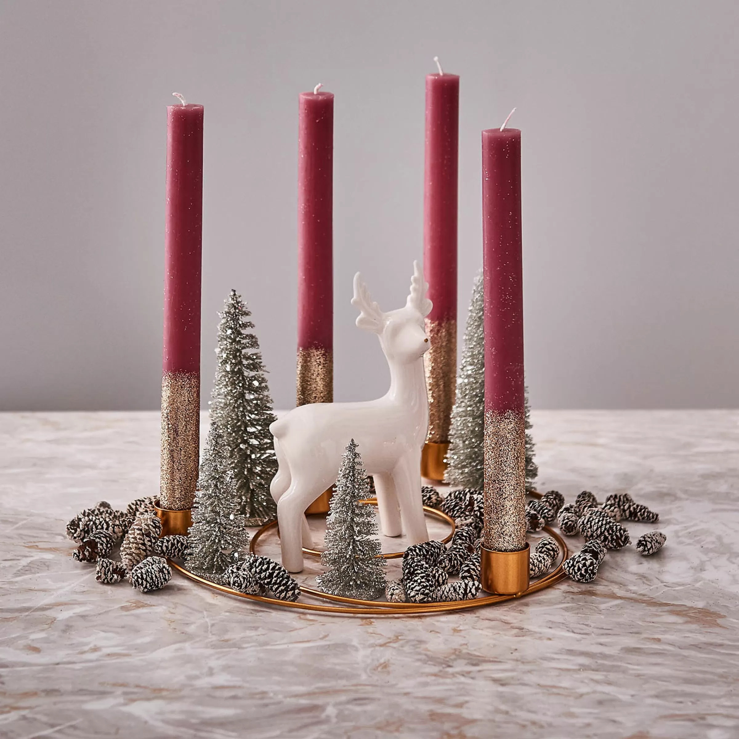 Depot Set De Couronne De L'Avent Décorative Christmas Glam