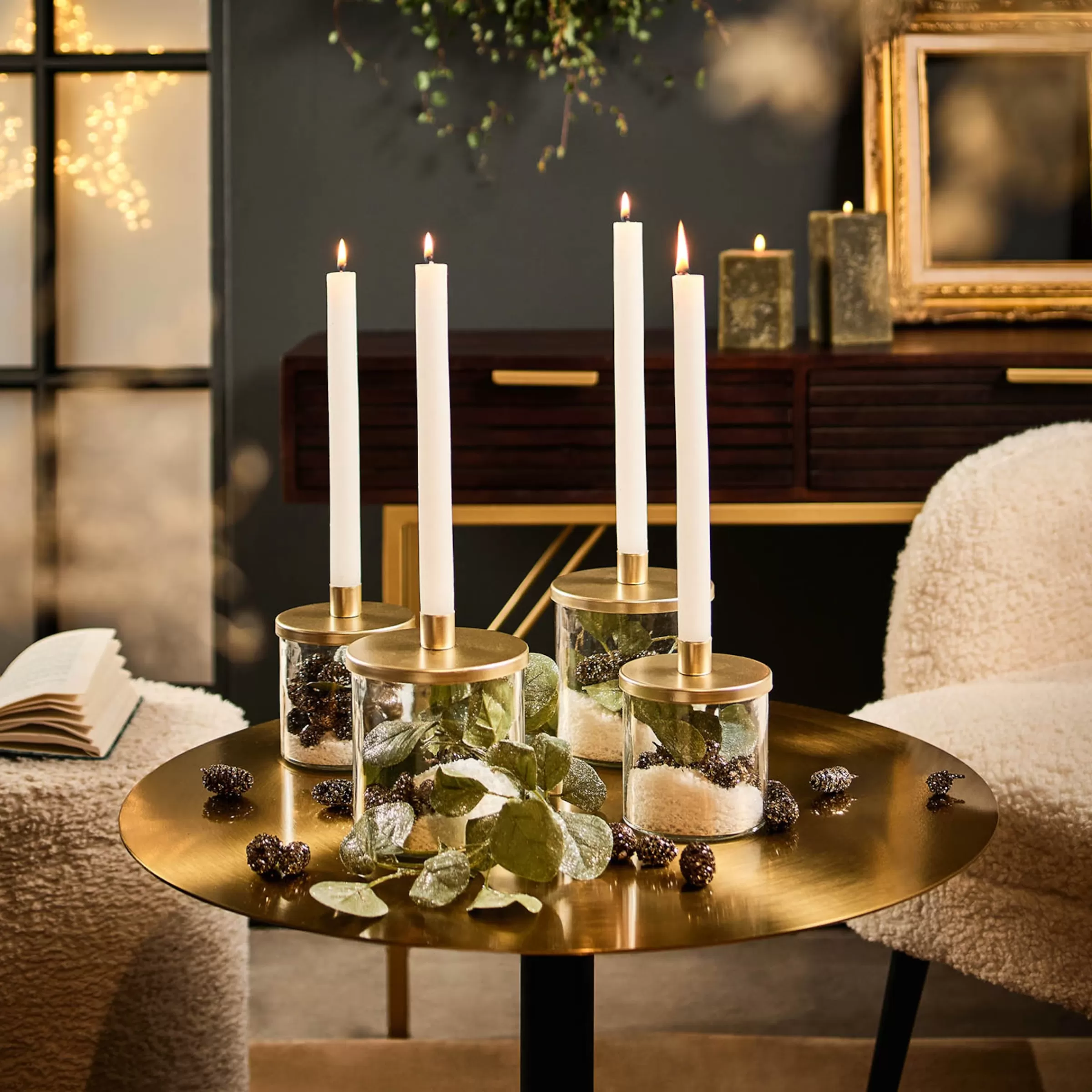 Depot Set De Couronne De L'Avent Décorative Christmas Glam