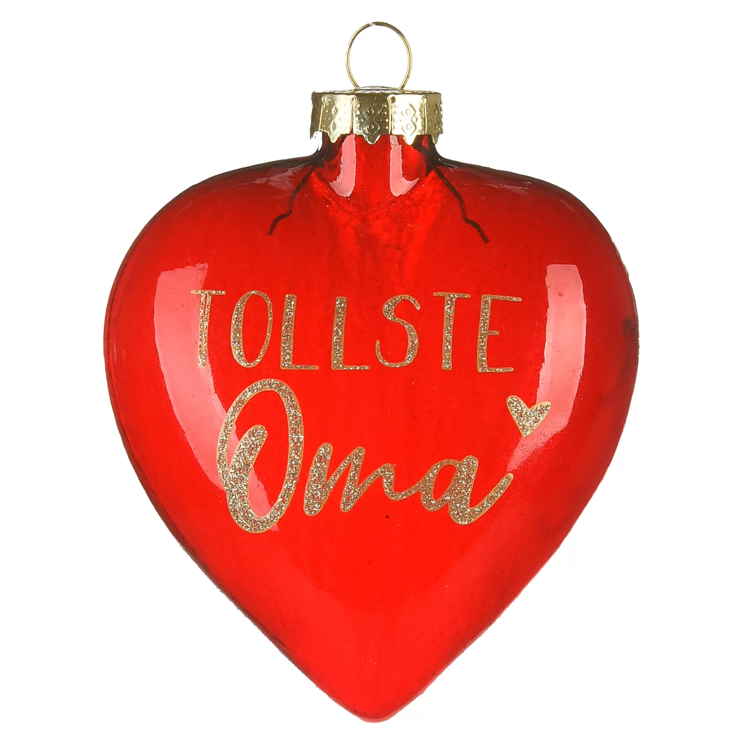 Depot Set De Décoration En Verre Pour L'Arbre Coeur Parents