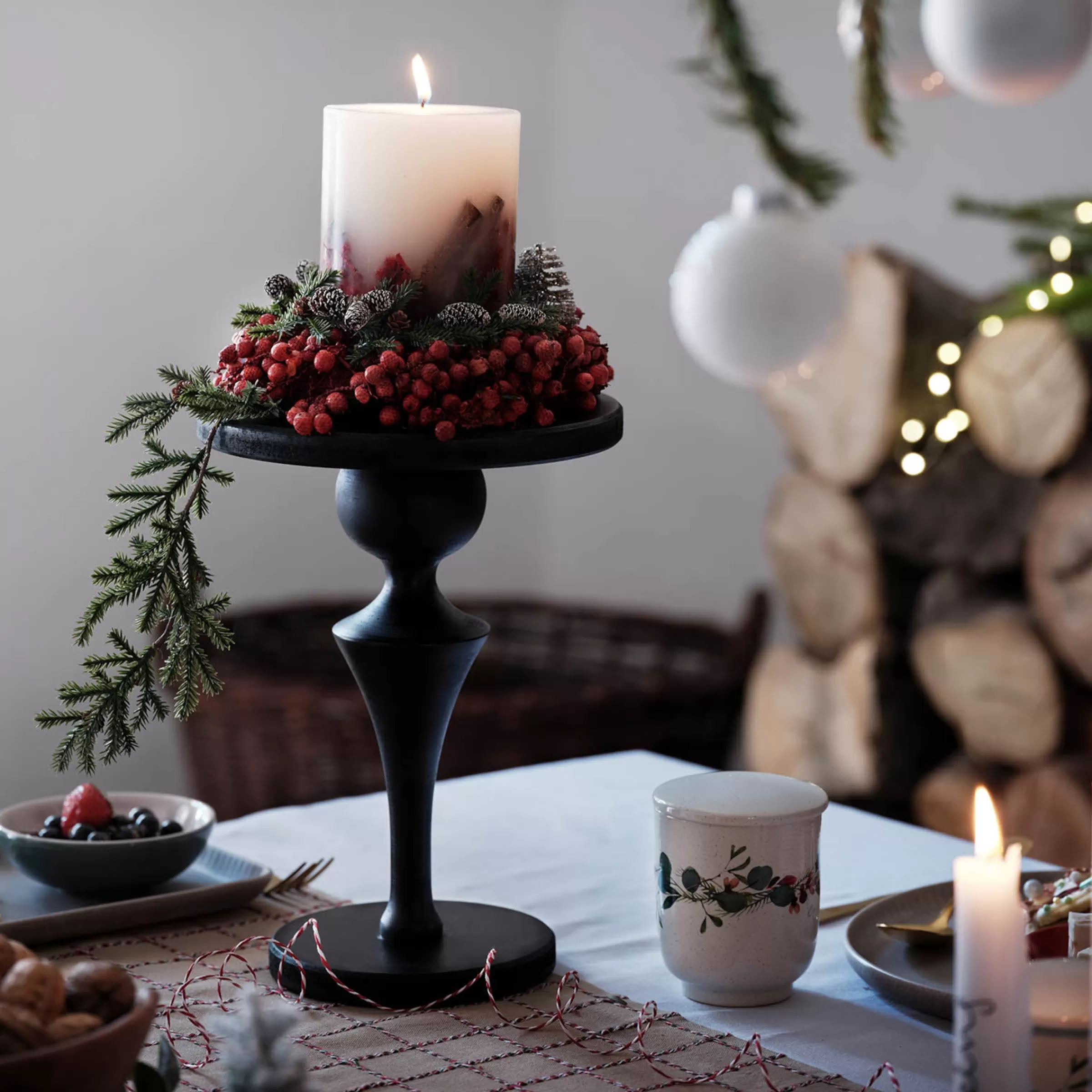 Depot Set De Décoration Porte-Bougies De Noël Rainure