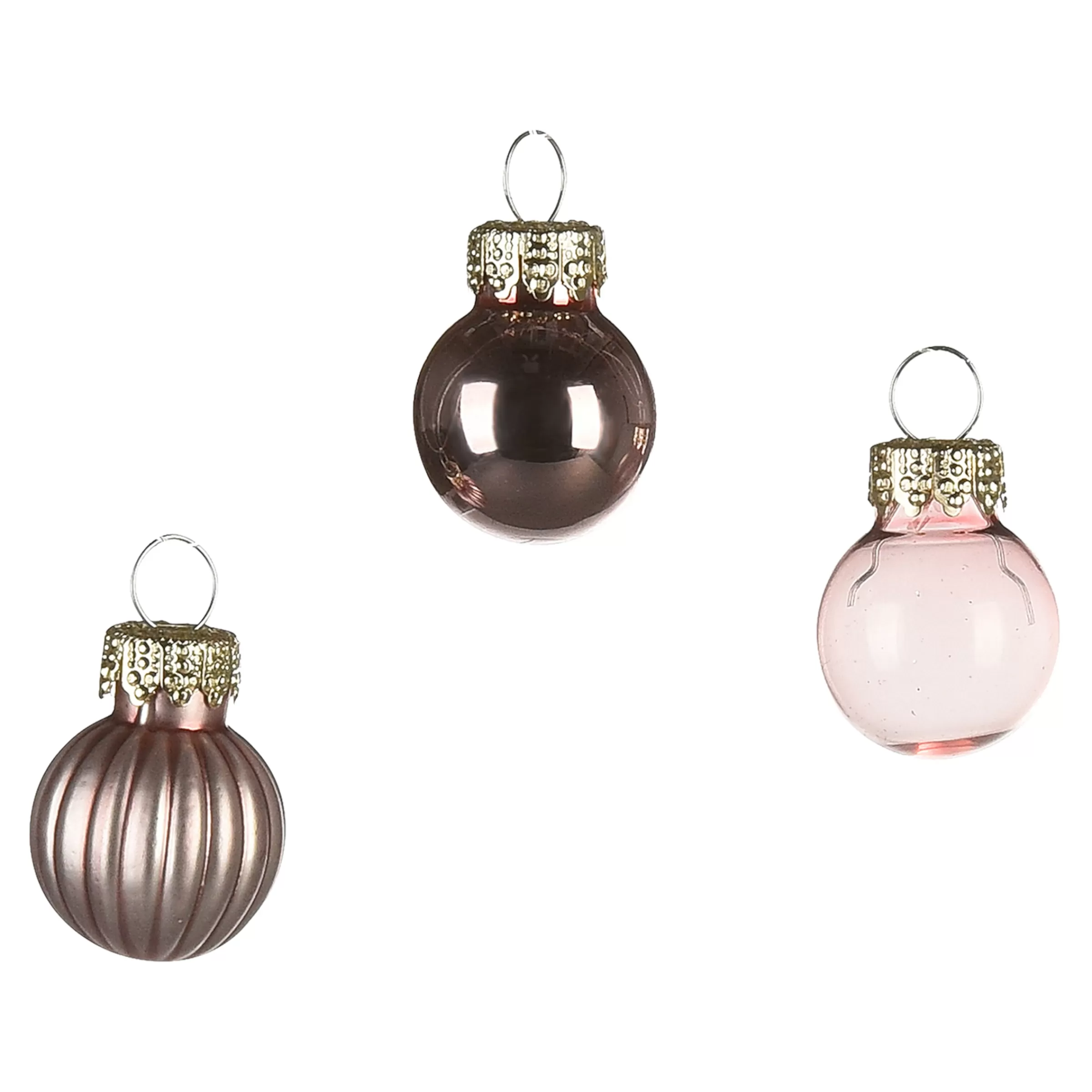 Depot Set De Mini-Boules De Noël En Verre