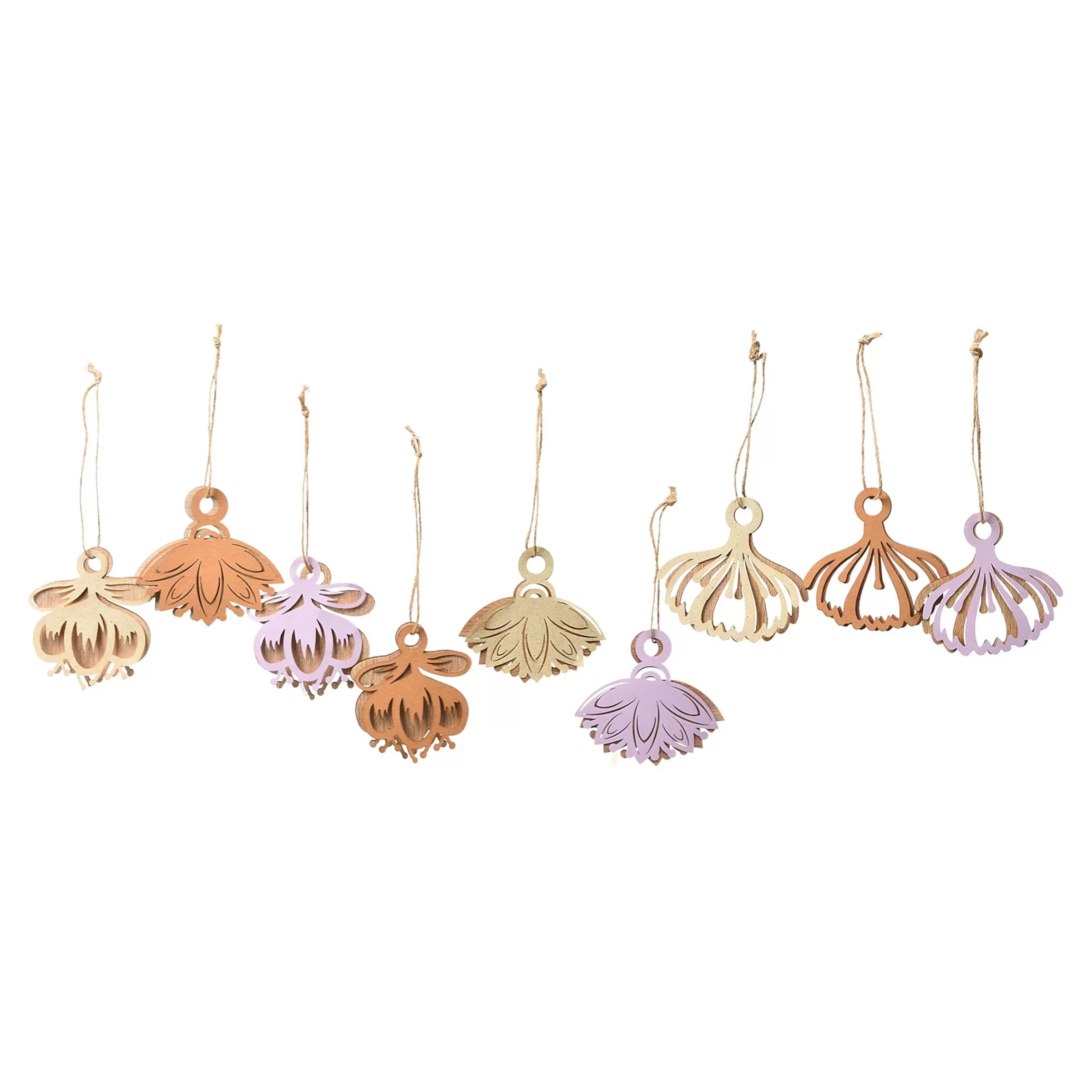 Depot Set De Pendentifs Décoratifs Flowers Cheap