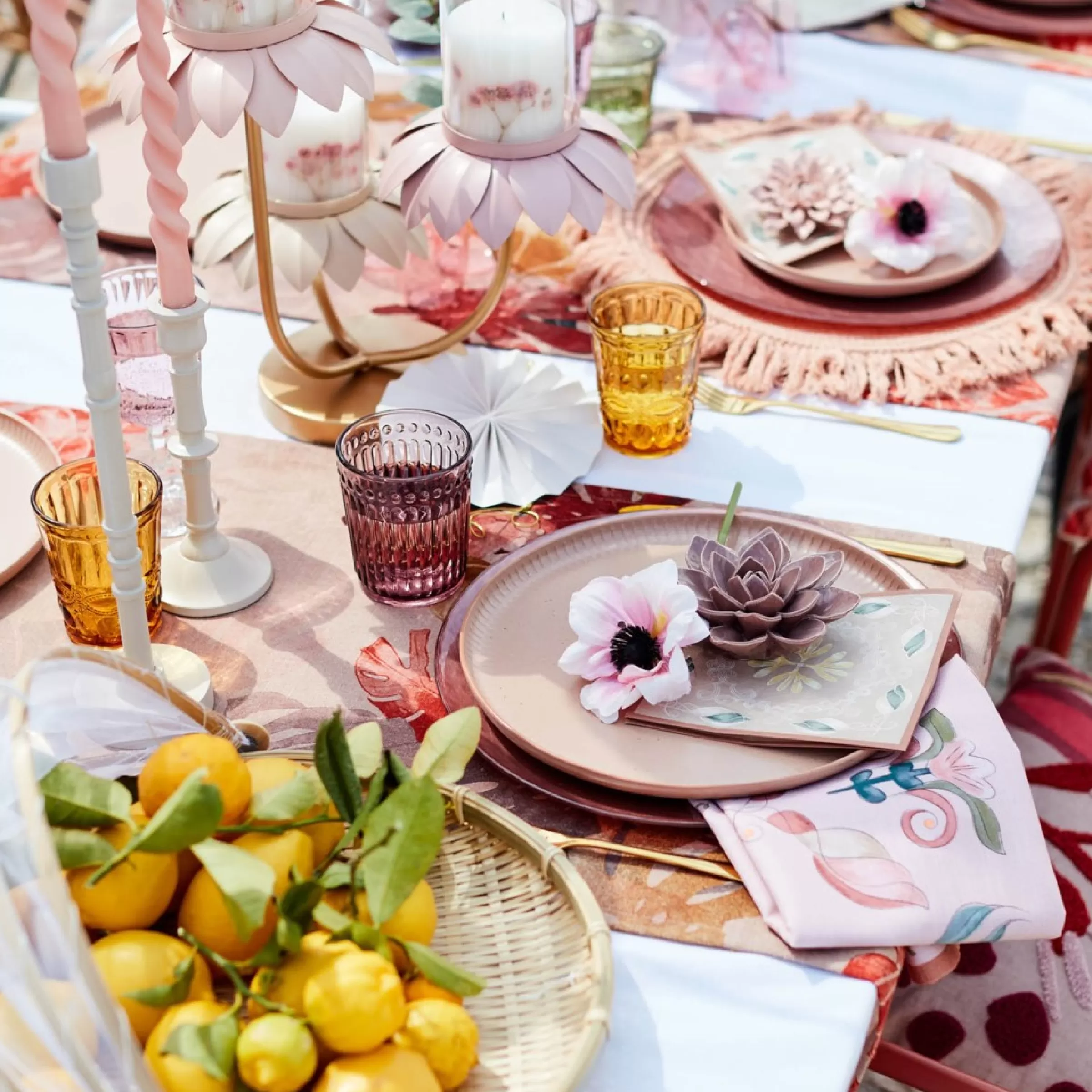 Depot Set De Table En Macrame Boho Fashion