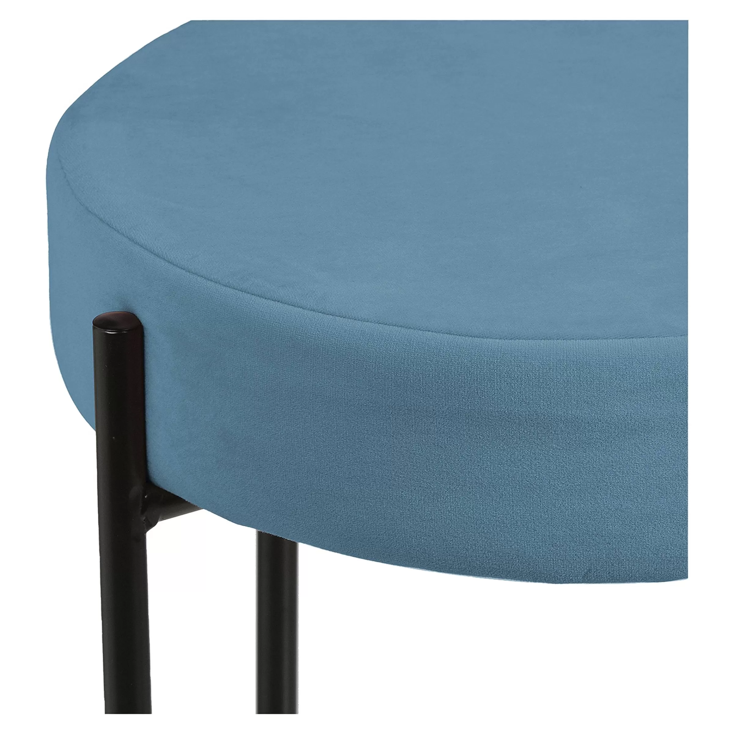 Depot Tabouret En Velours Ilka Flash Sale