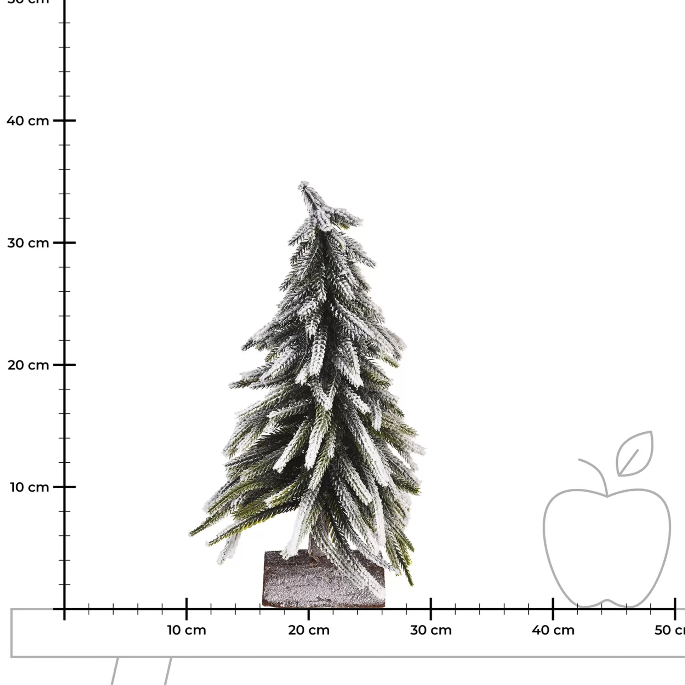 Depot Tannenbaum Bescheit Ca. 35Cm